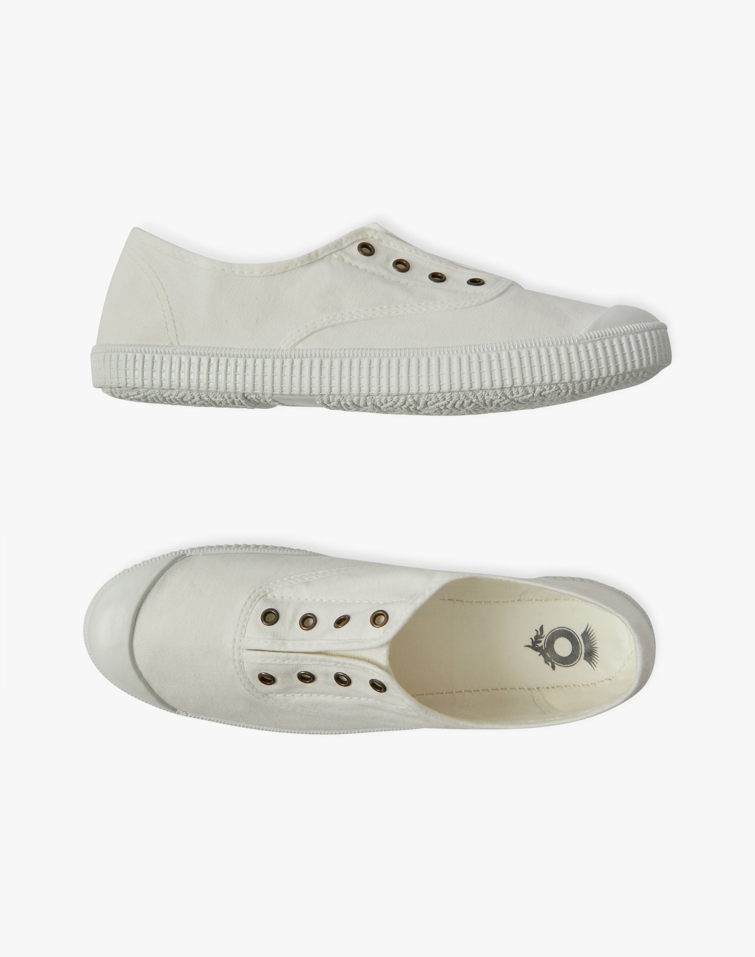 Eyelet Slip On Gym Shoes