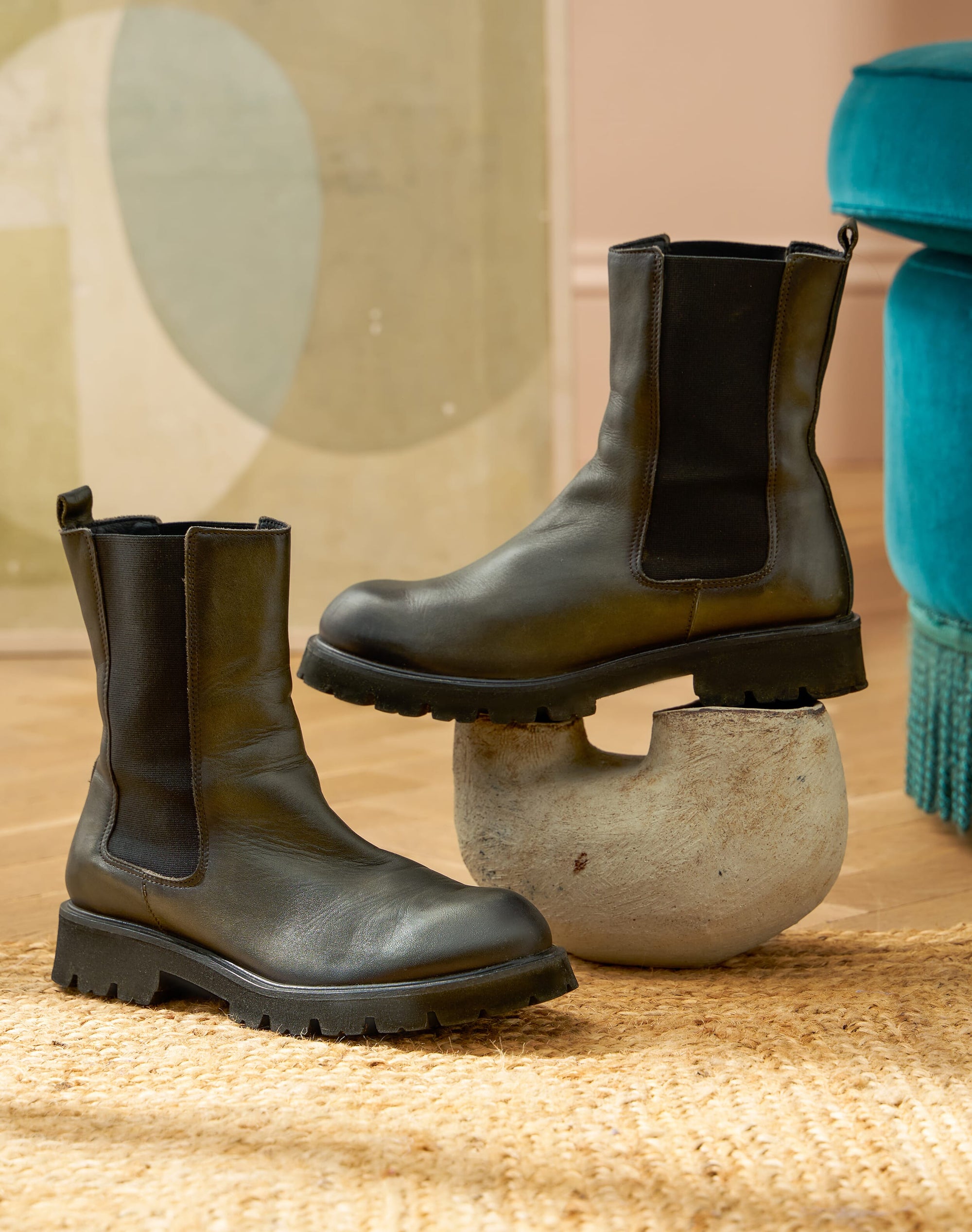 Leather Chelsea Boots