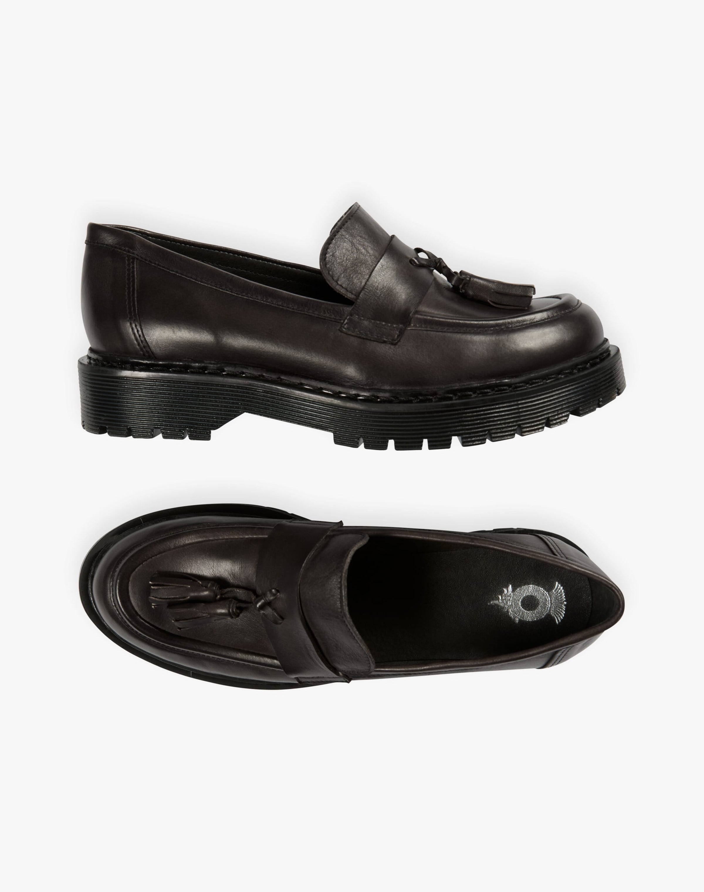 Leather Tassel Loafers