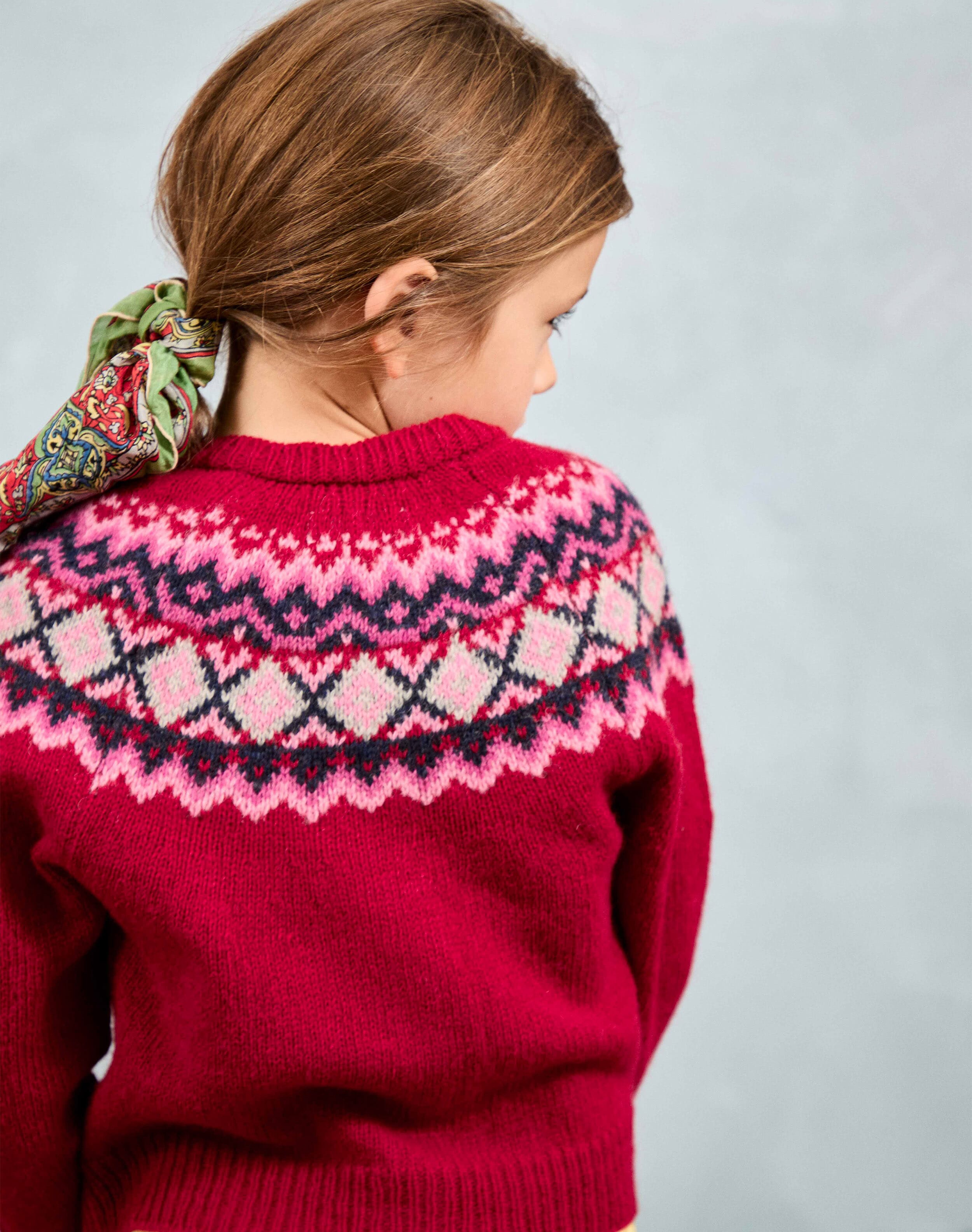 Wool Fair Isle Cardigan