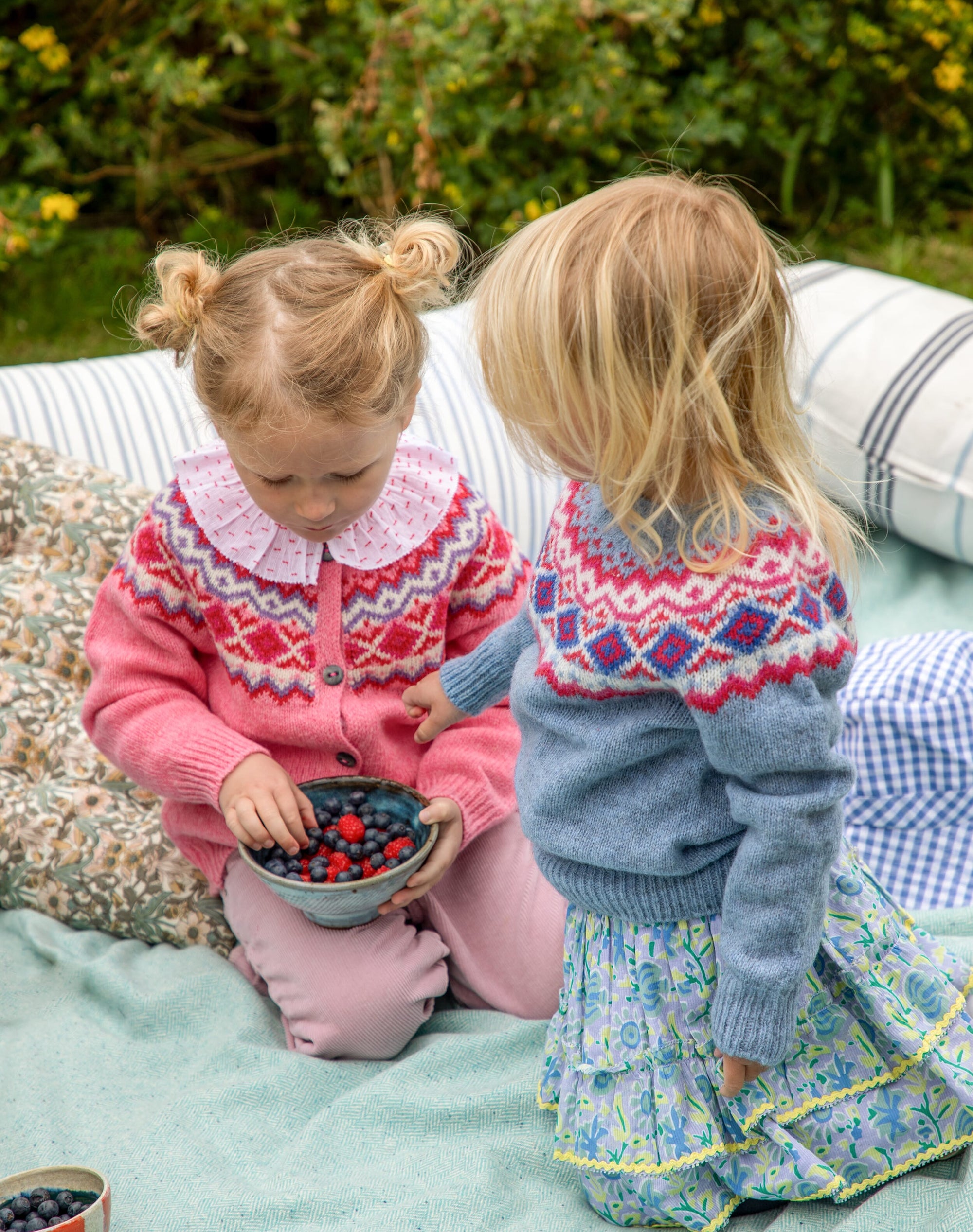 Wool Fair Isle Yoke Jumper