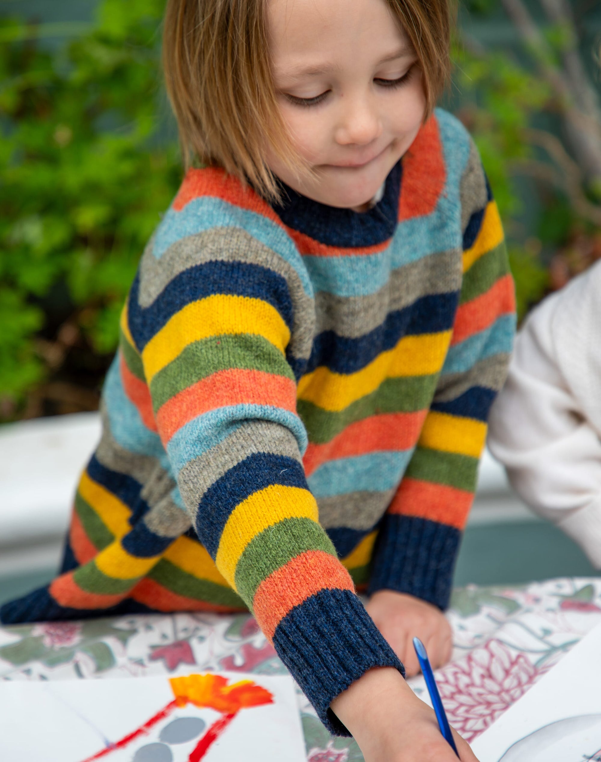 Wool Stripe Jumper