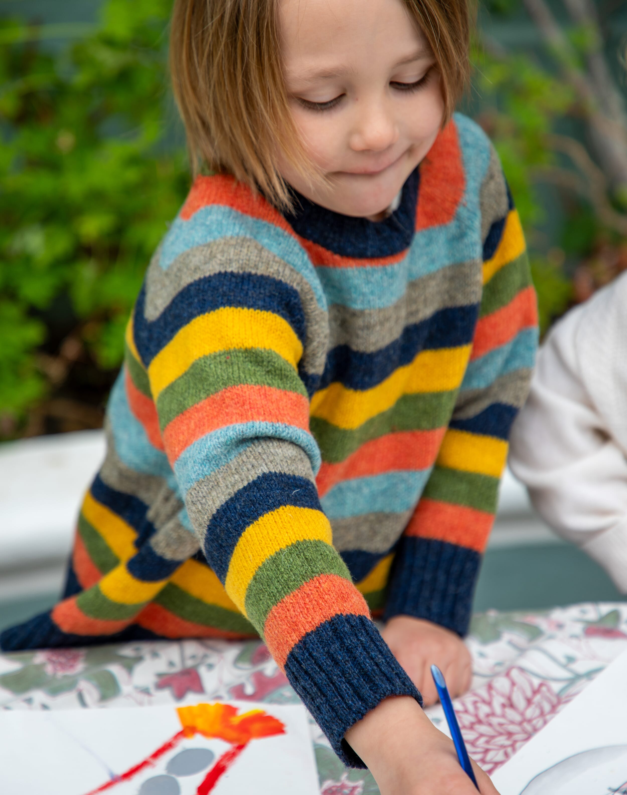 Wool Stripe Jumper