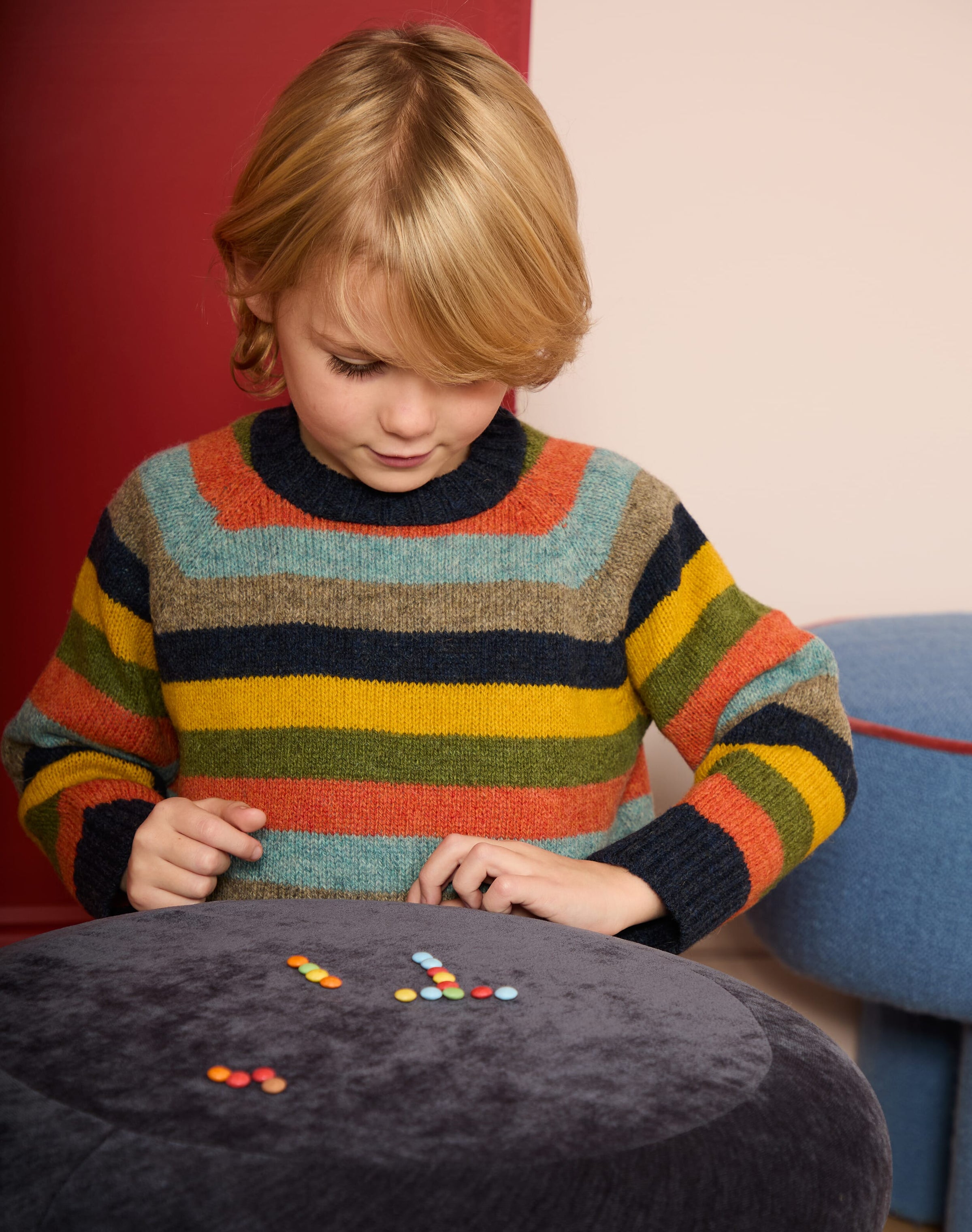 Wool Stripe Jumper