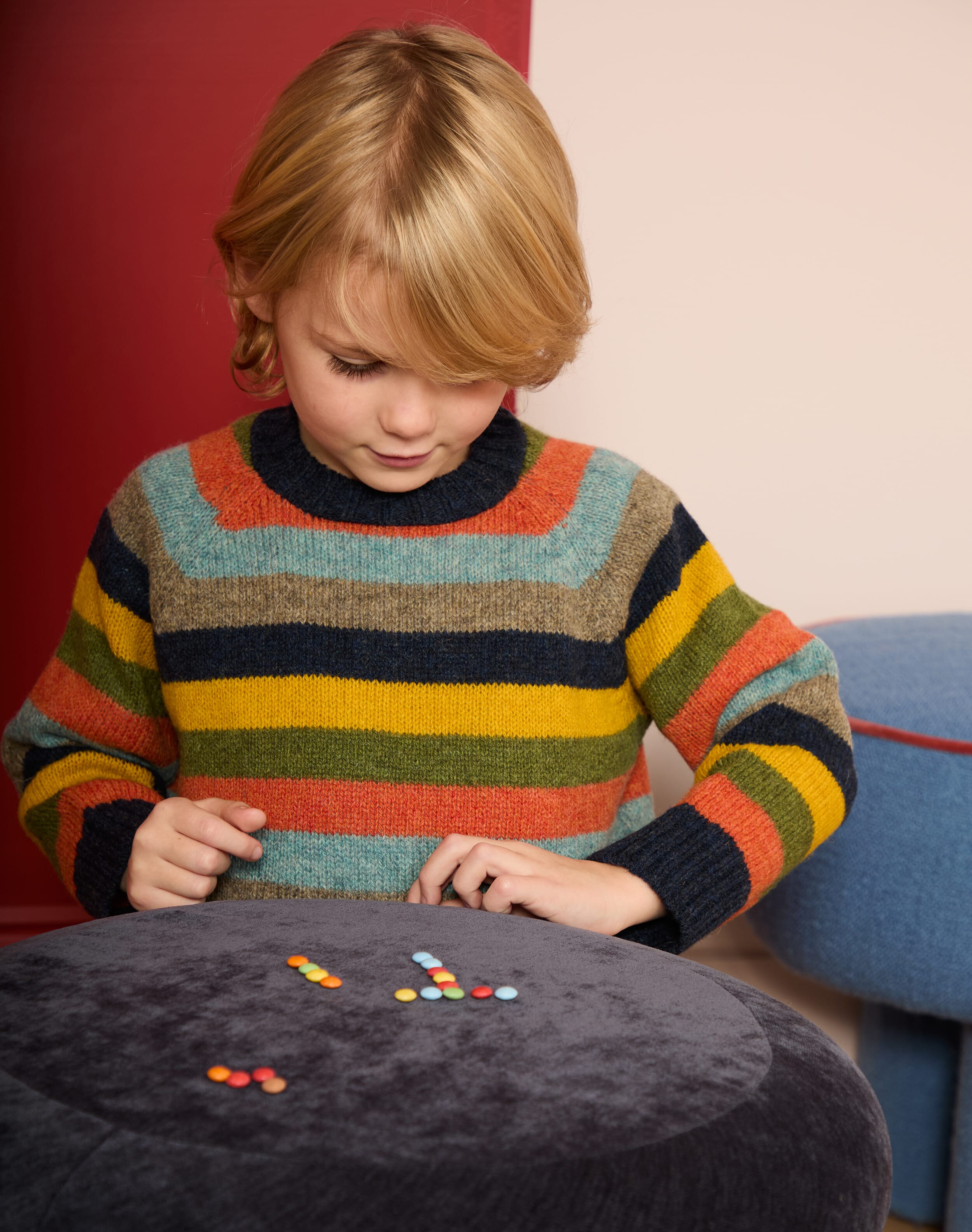 Wool Stripe Jumper