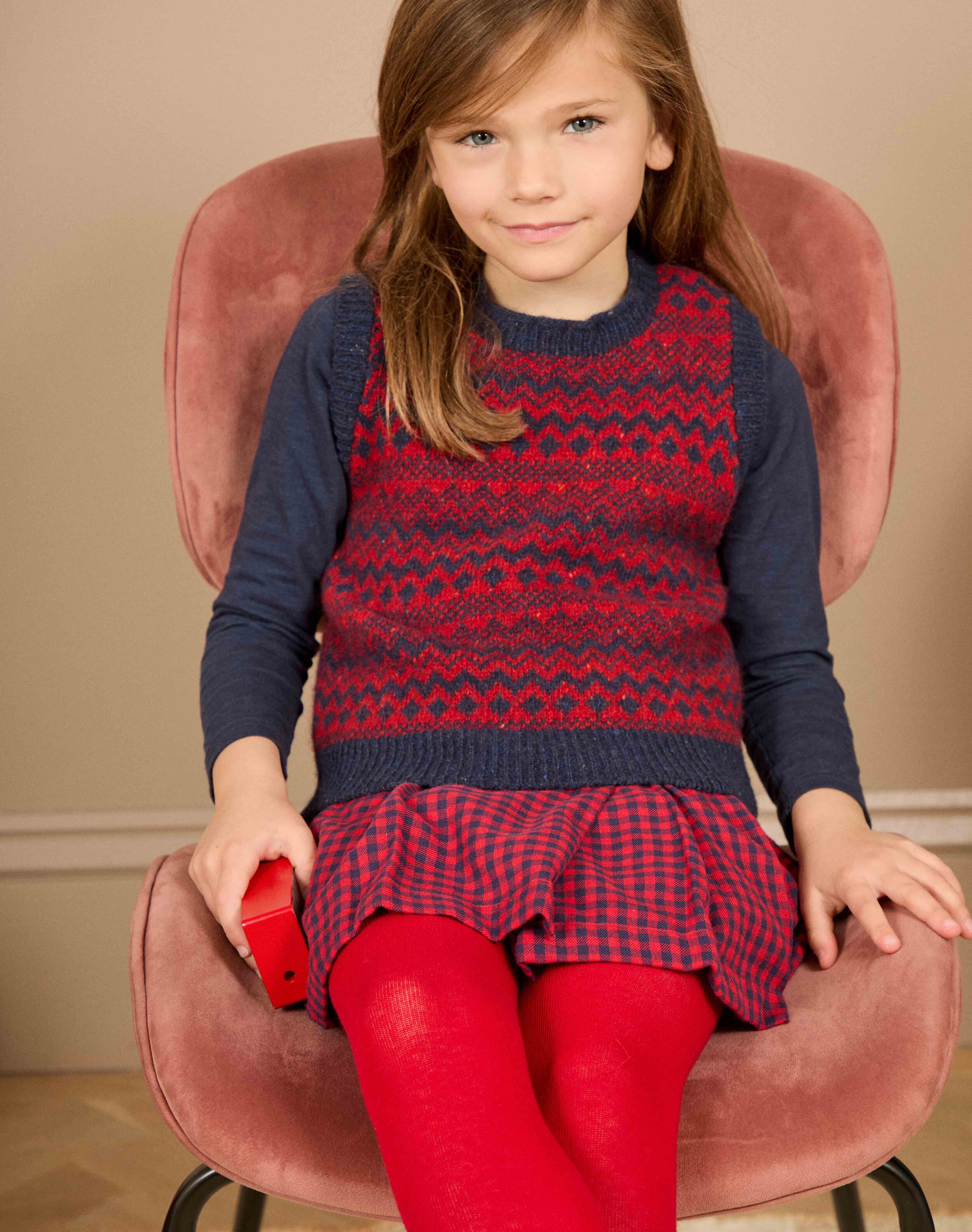 Wool Donegal Tank