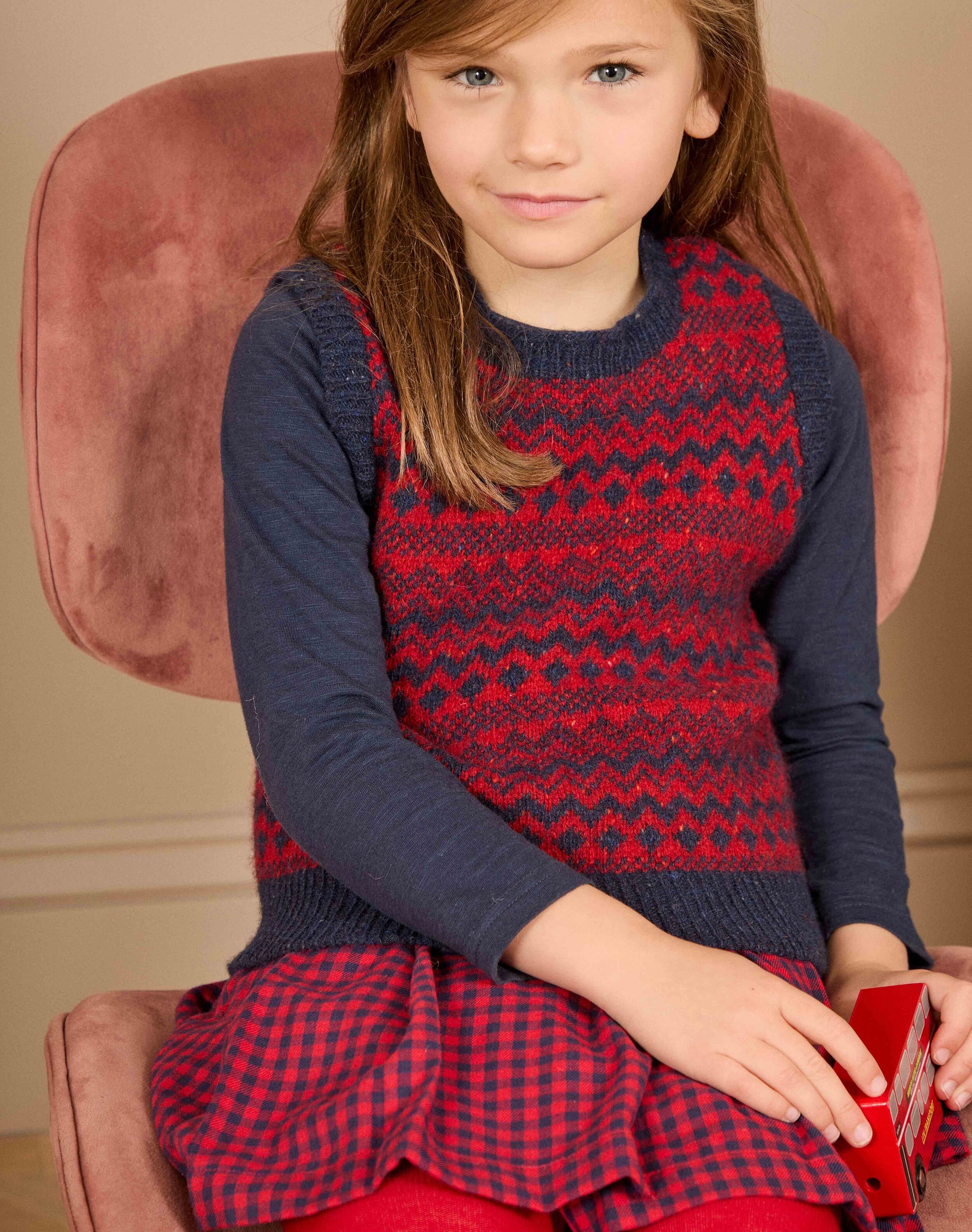 Wool Donegal Tank