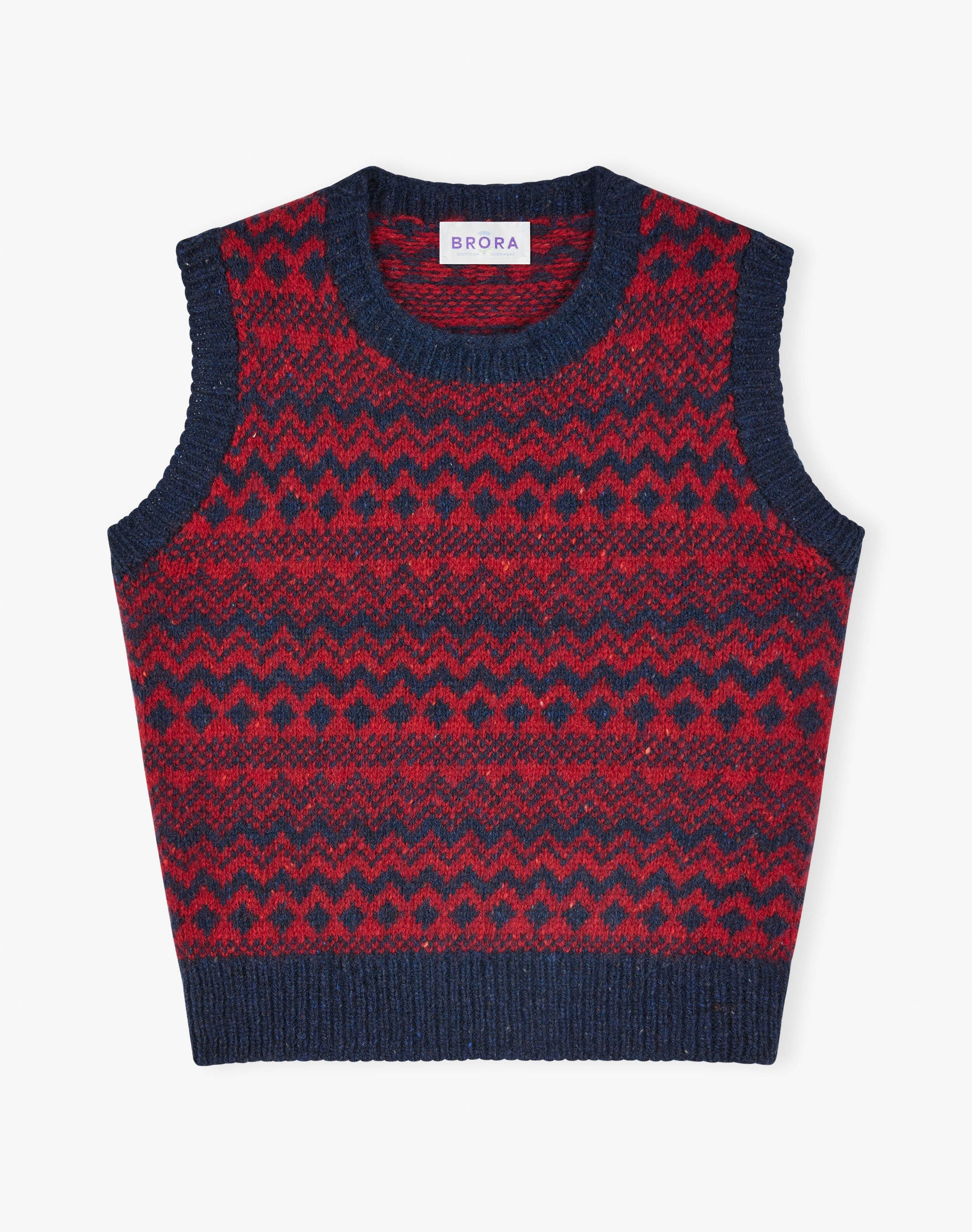 Wool Donegal Tank