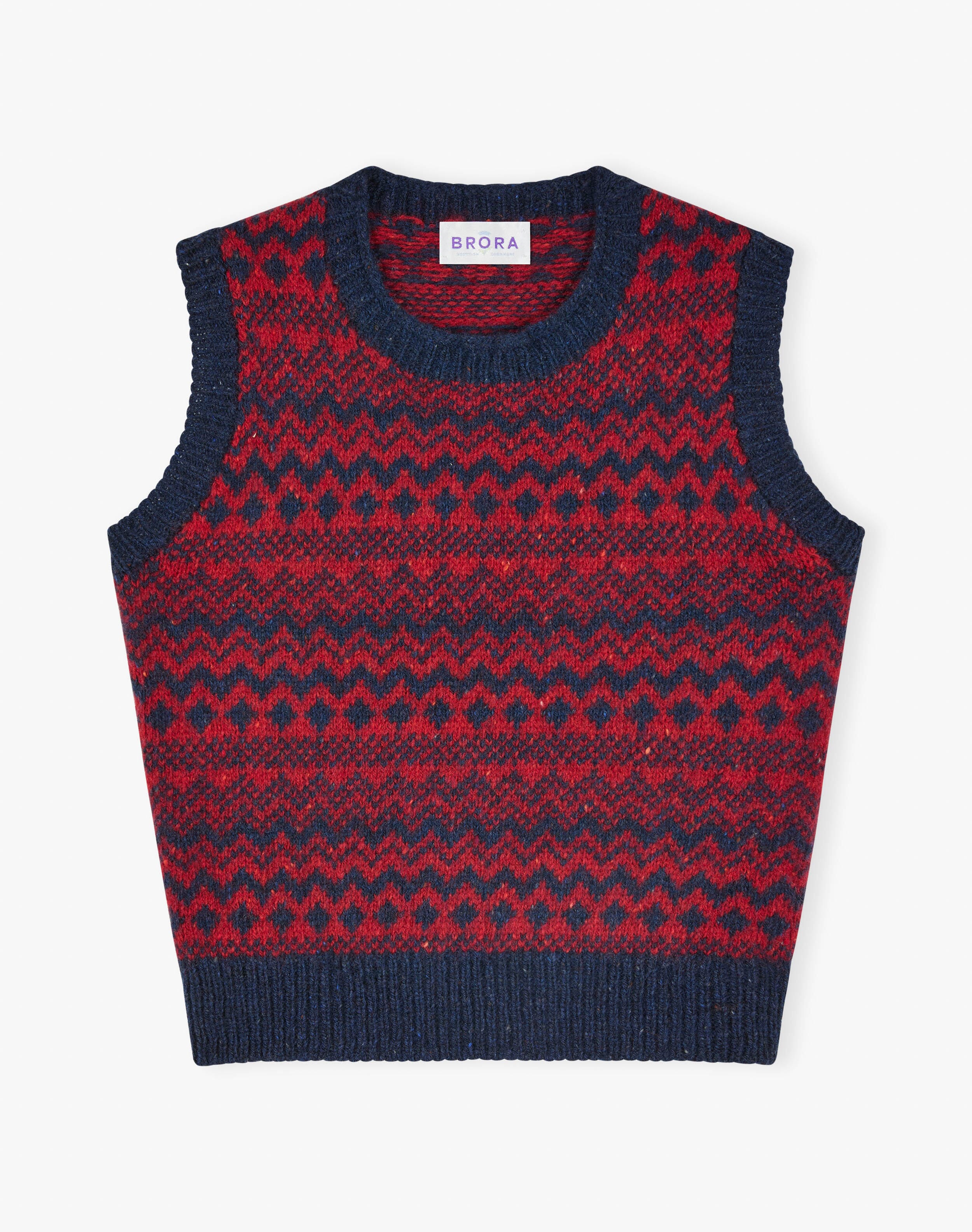 Wool Donegal Tank