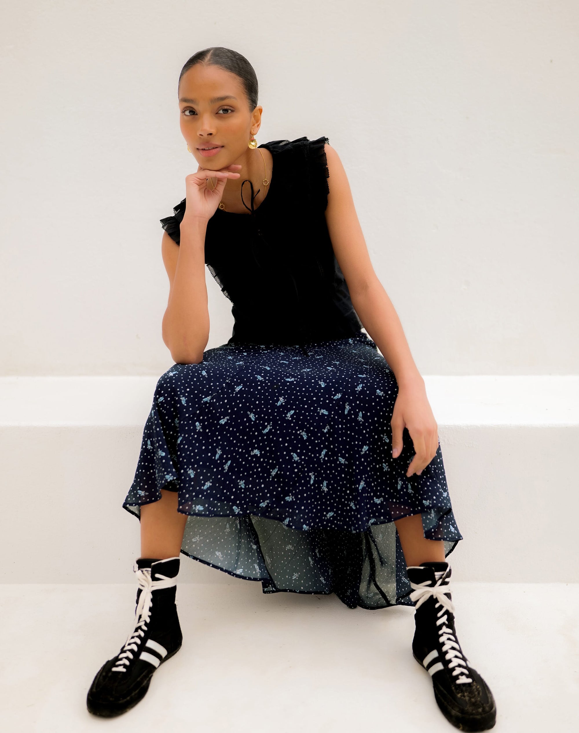 The Floral Skirt