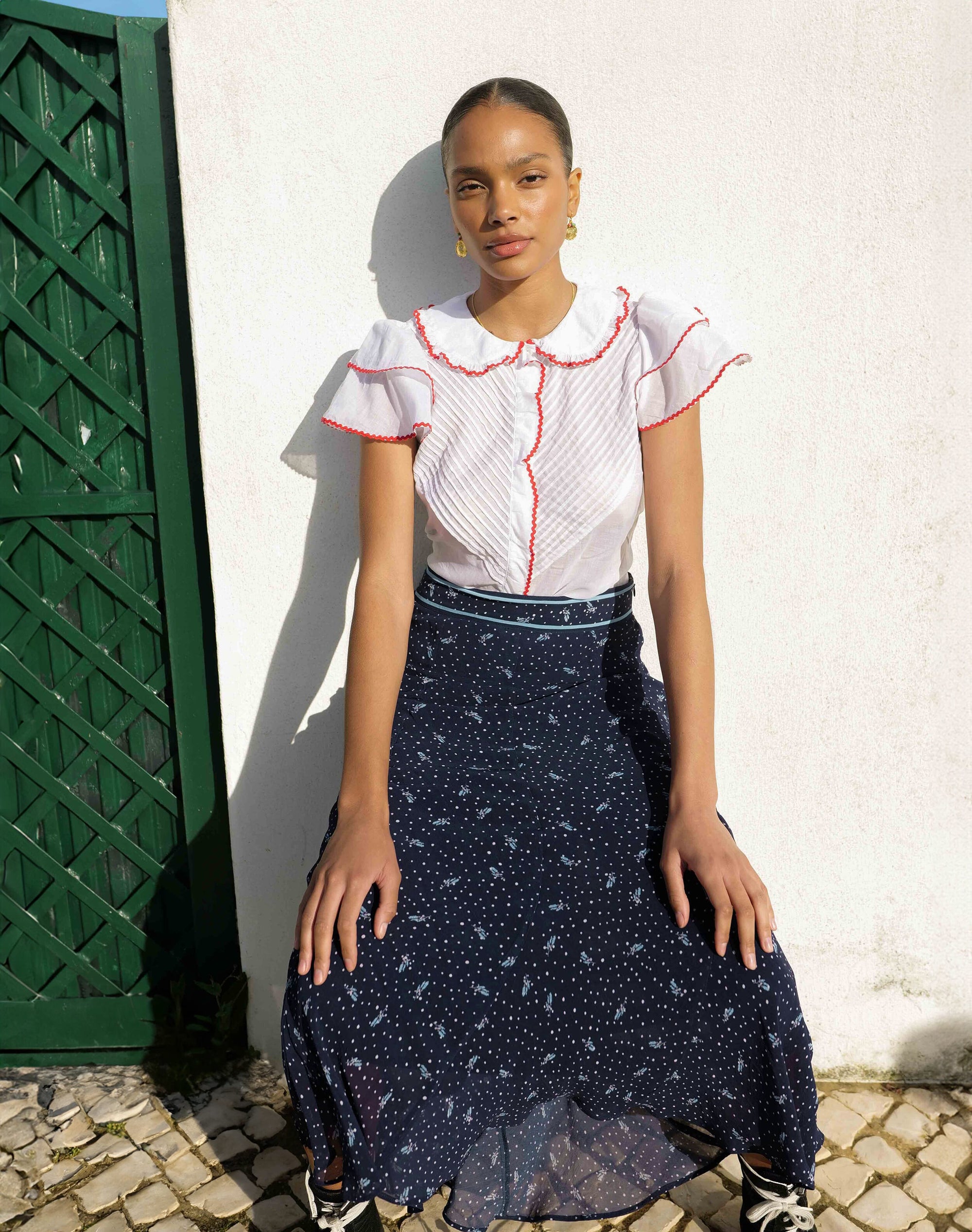 The Floral Skirt