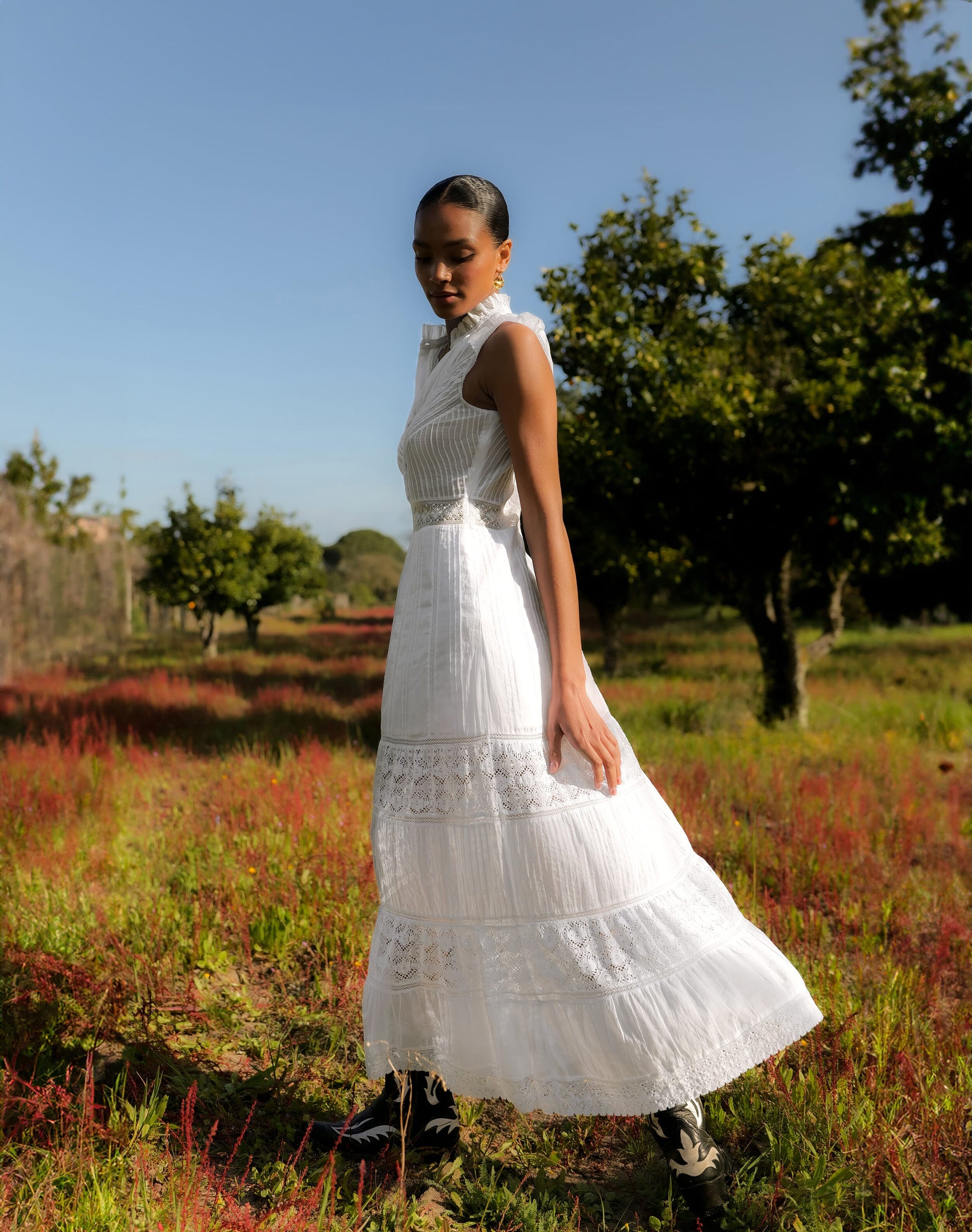 The Organic Cotton Lace Dress