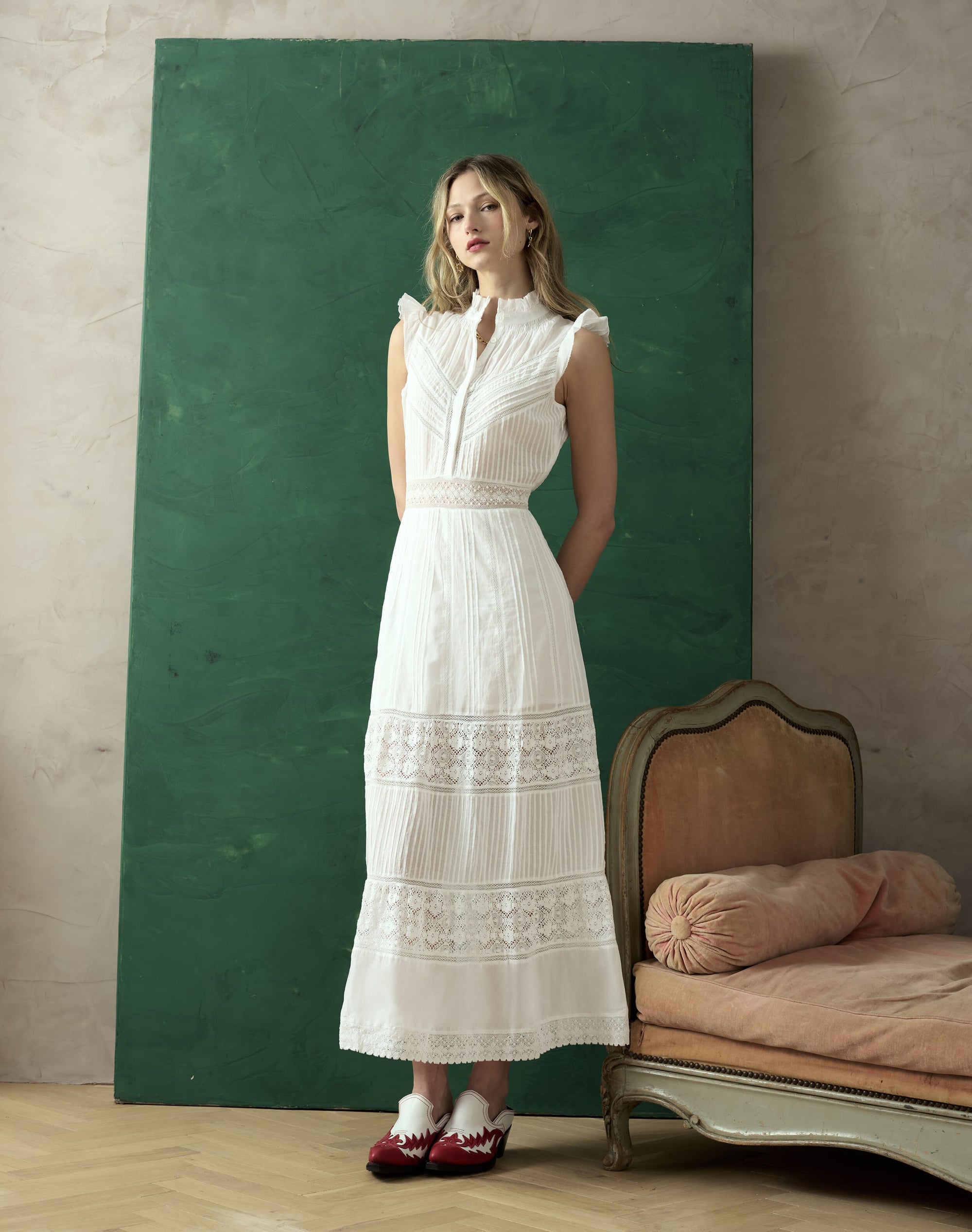 The Organic Cotton Lace Dress