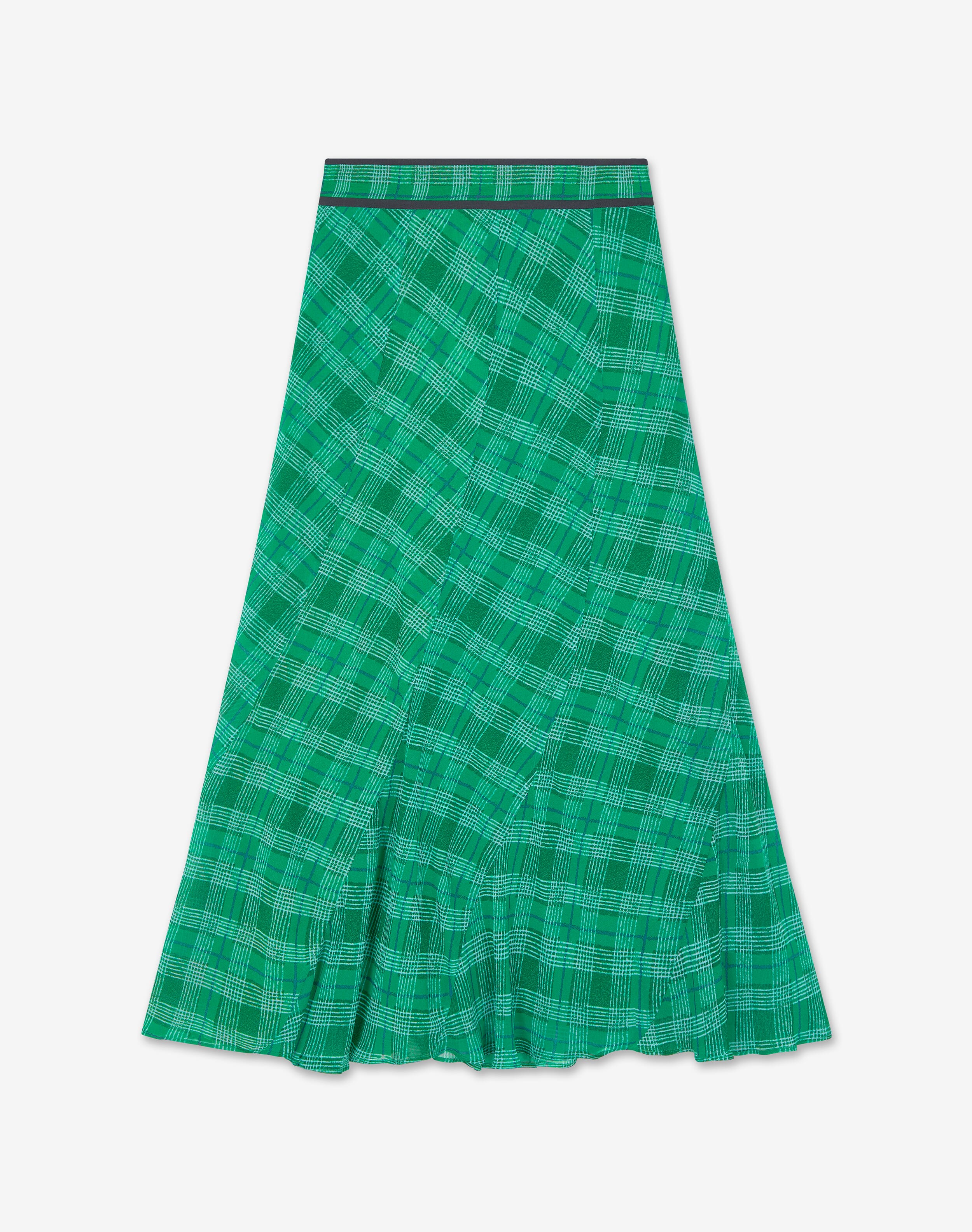 The Check Maxi Skirt
