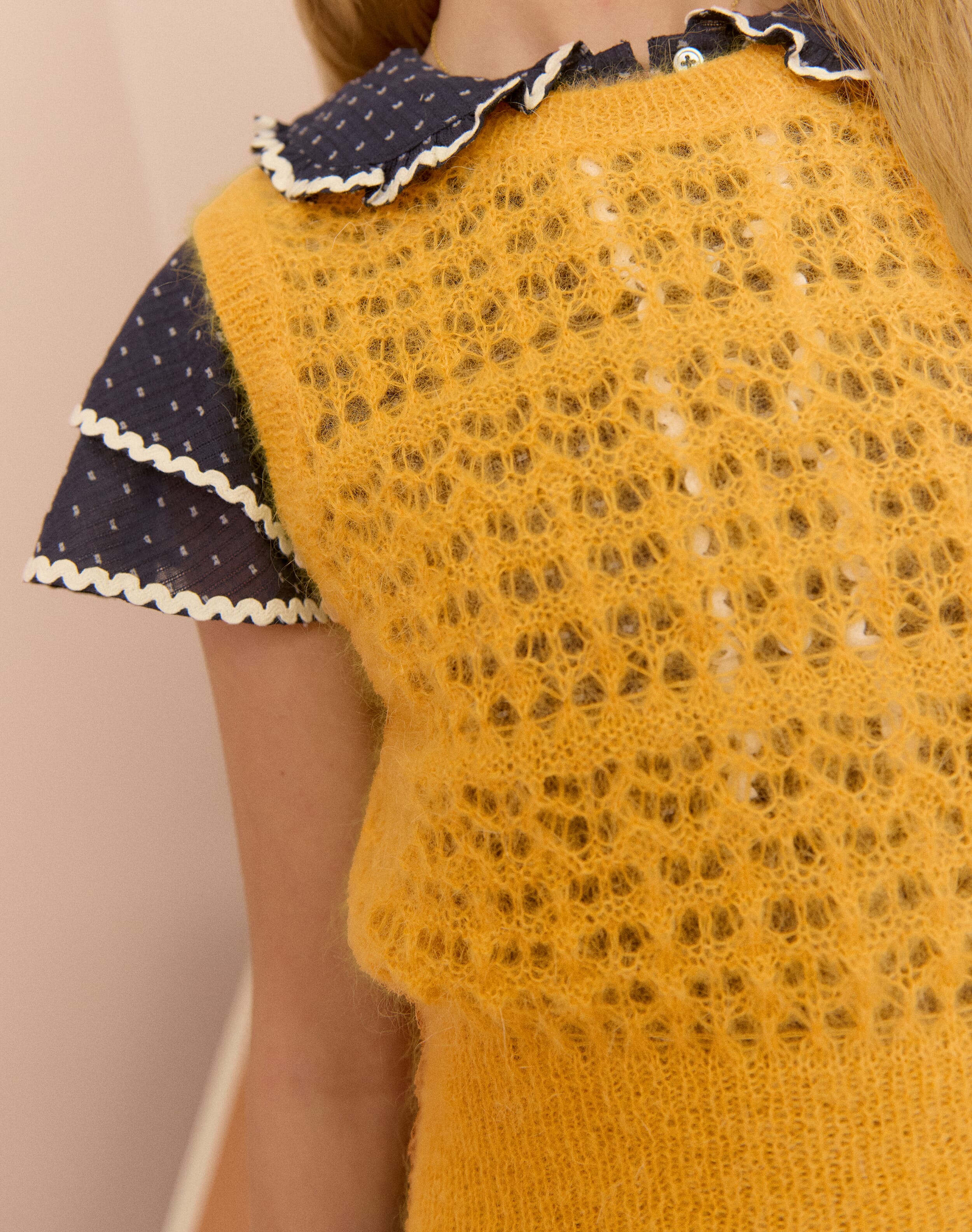 The Mohair Lace Knit Tank