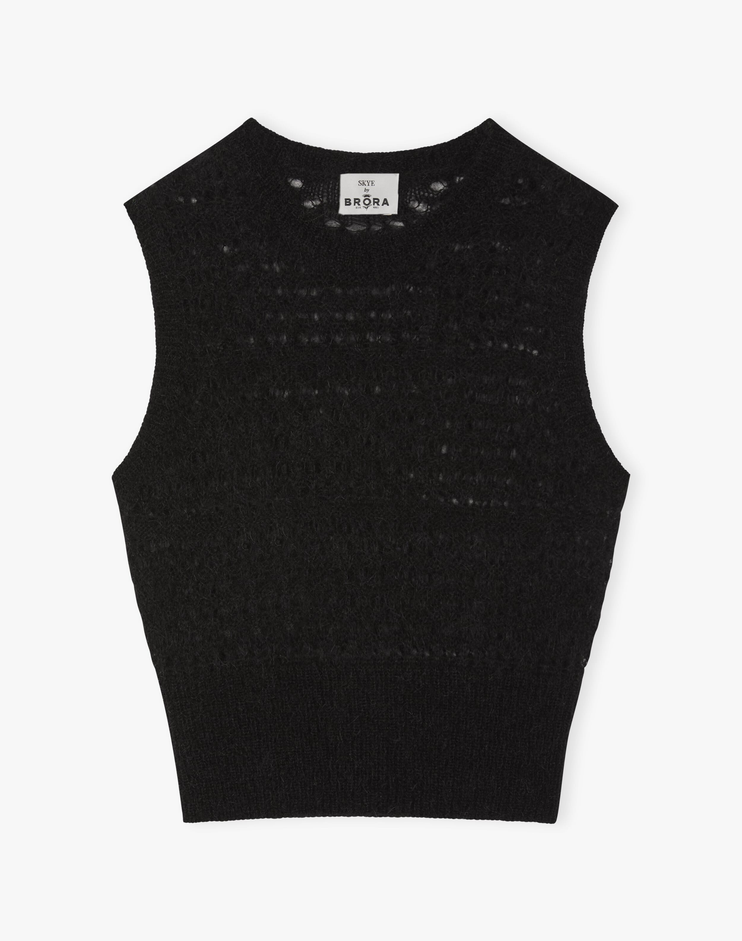 The Mohair Lace Knit Tank