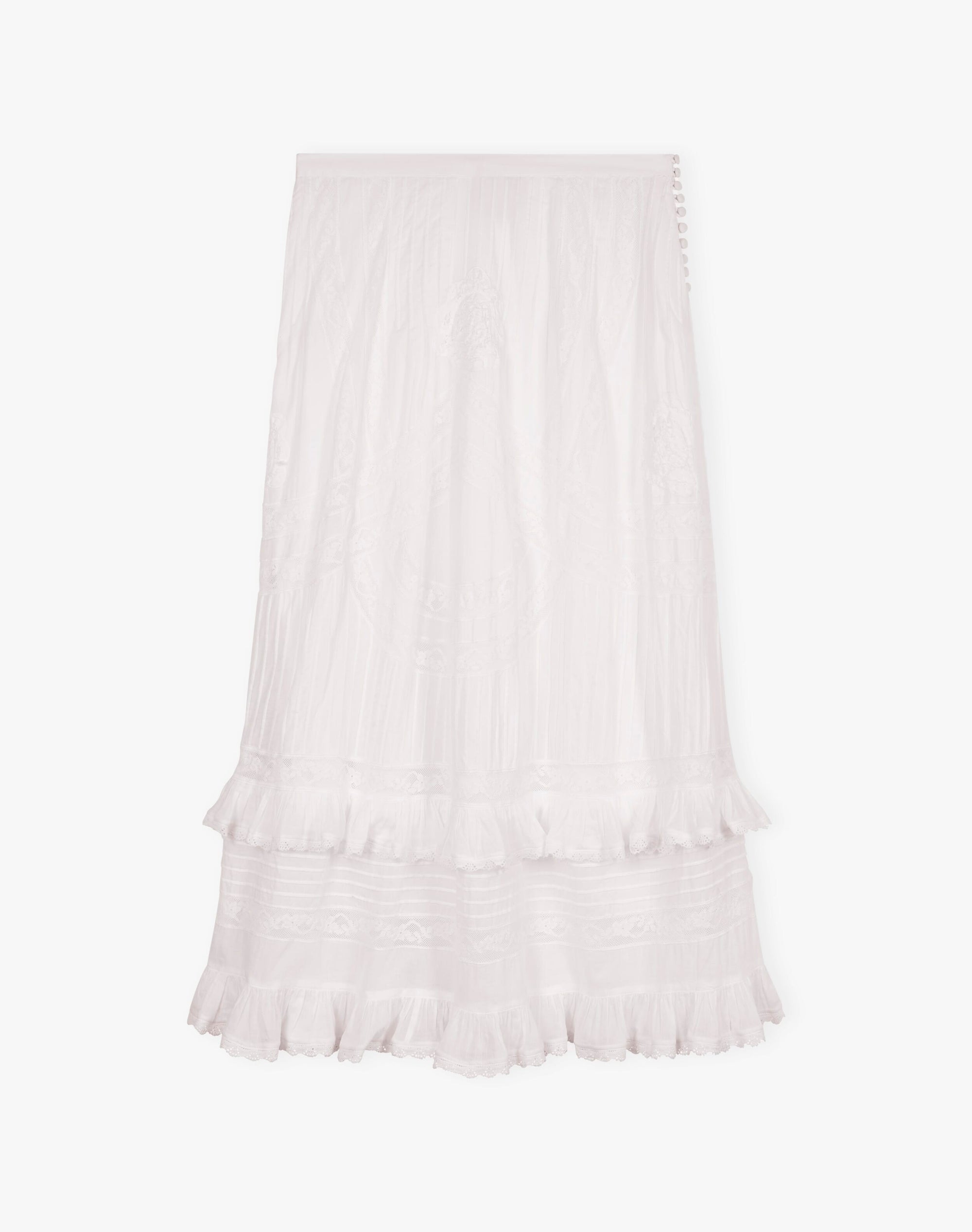 The Organic Cotton Lace Skirt