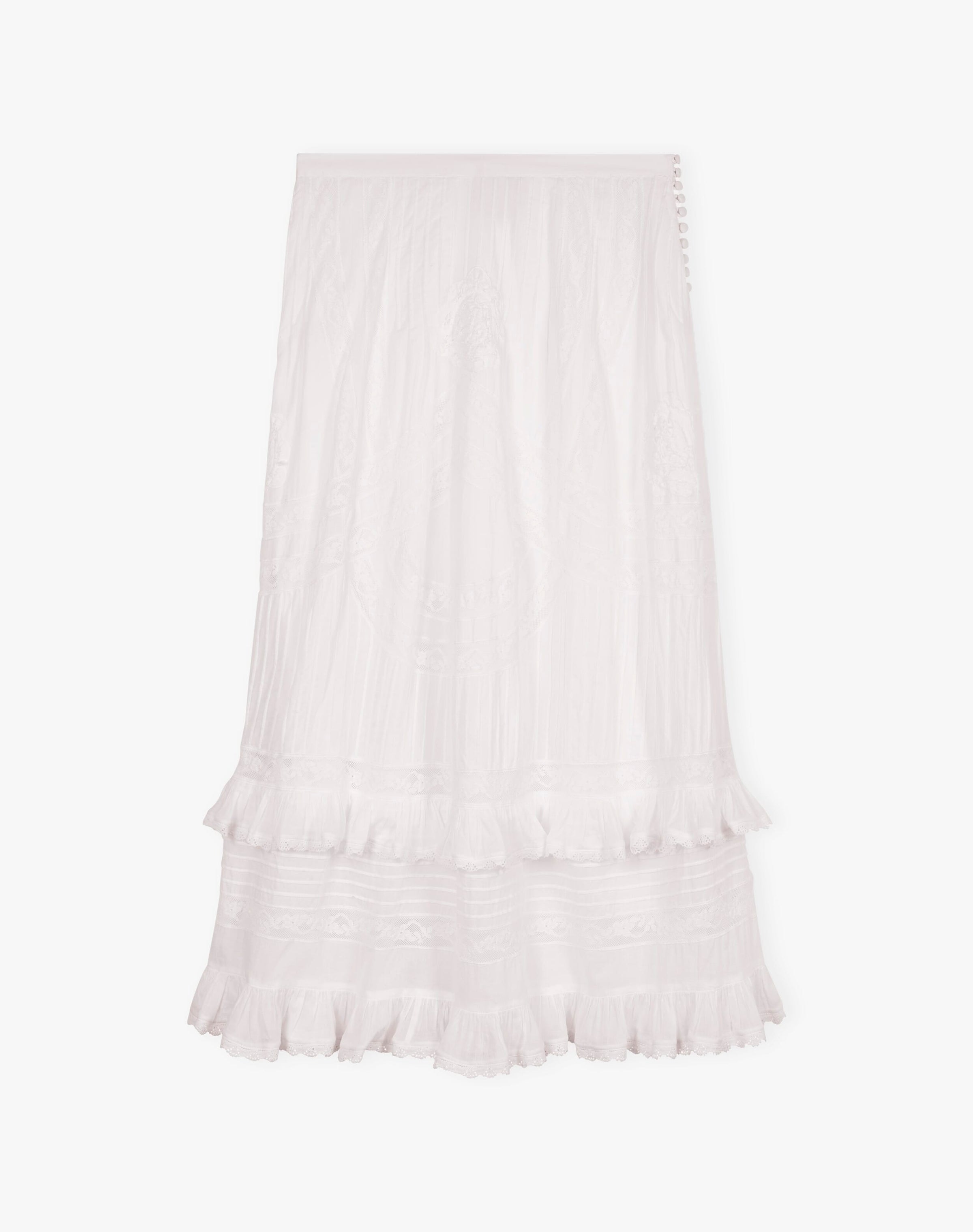 The Organic Cotton Lace Skirt