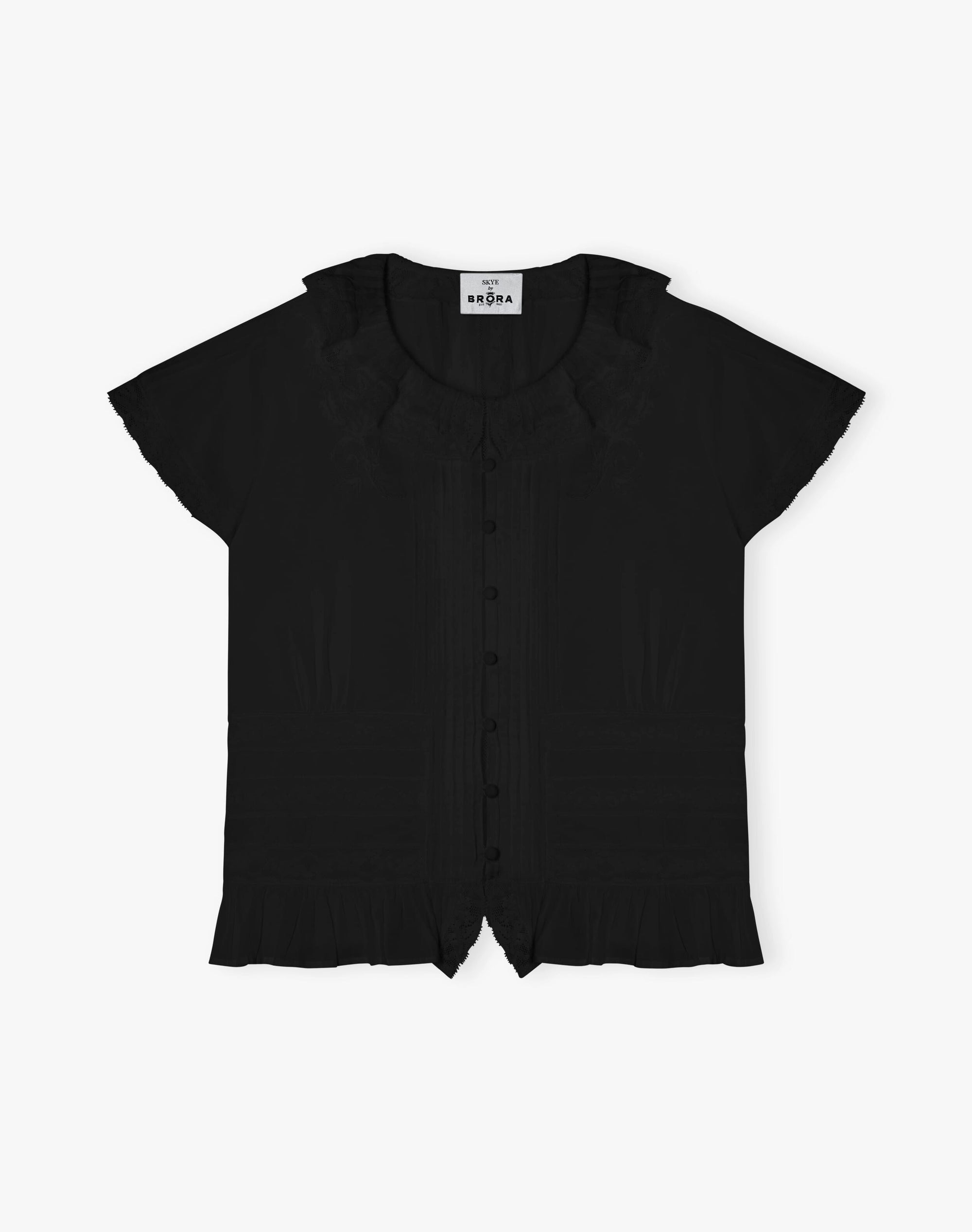 The Organic Cotton Lace Blouse