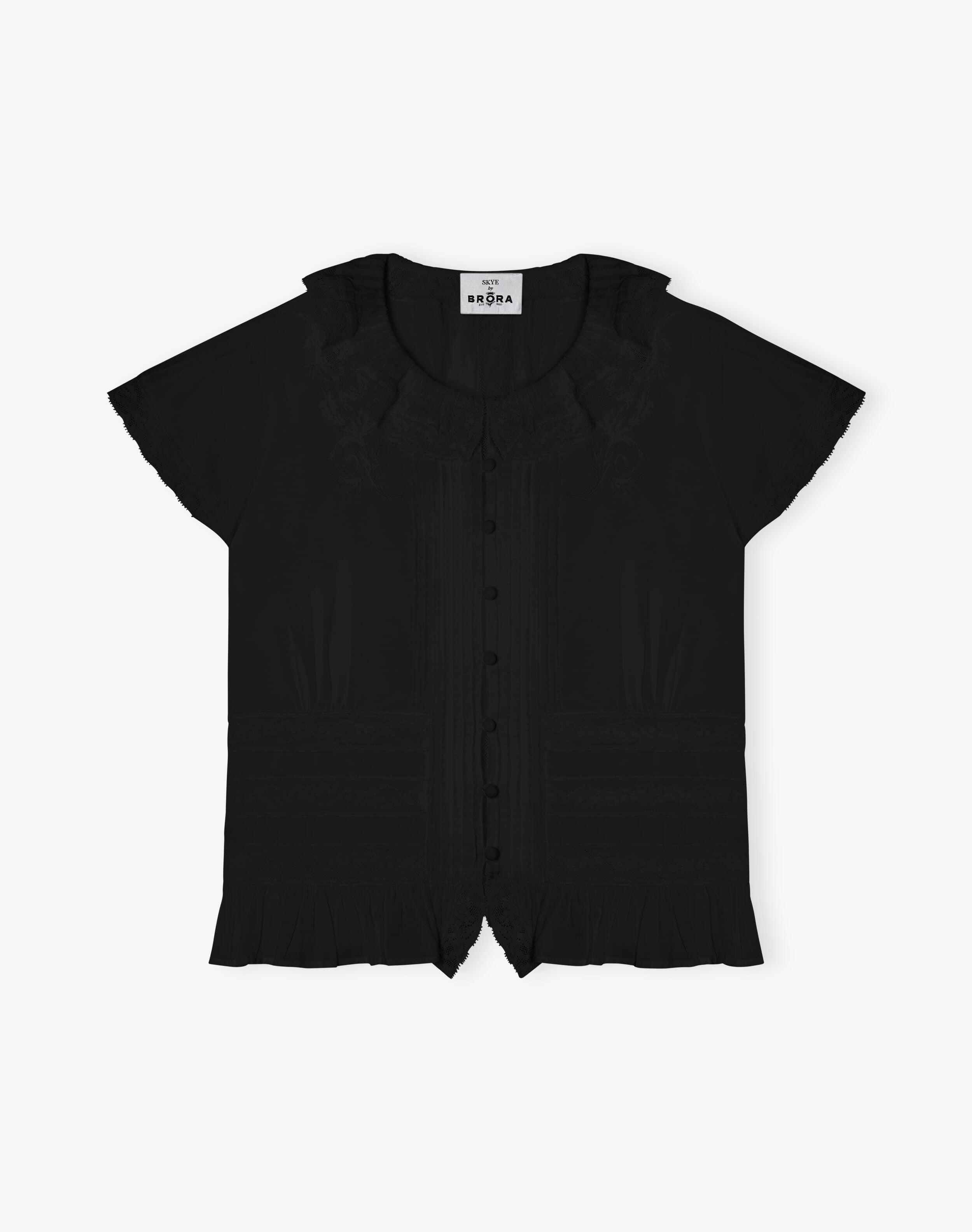 The Organic Cotton Lace Blouse