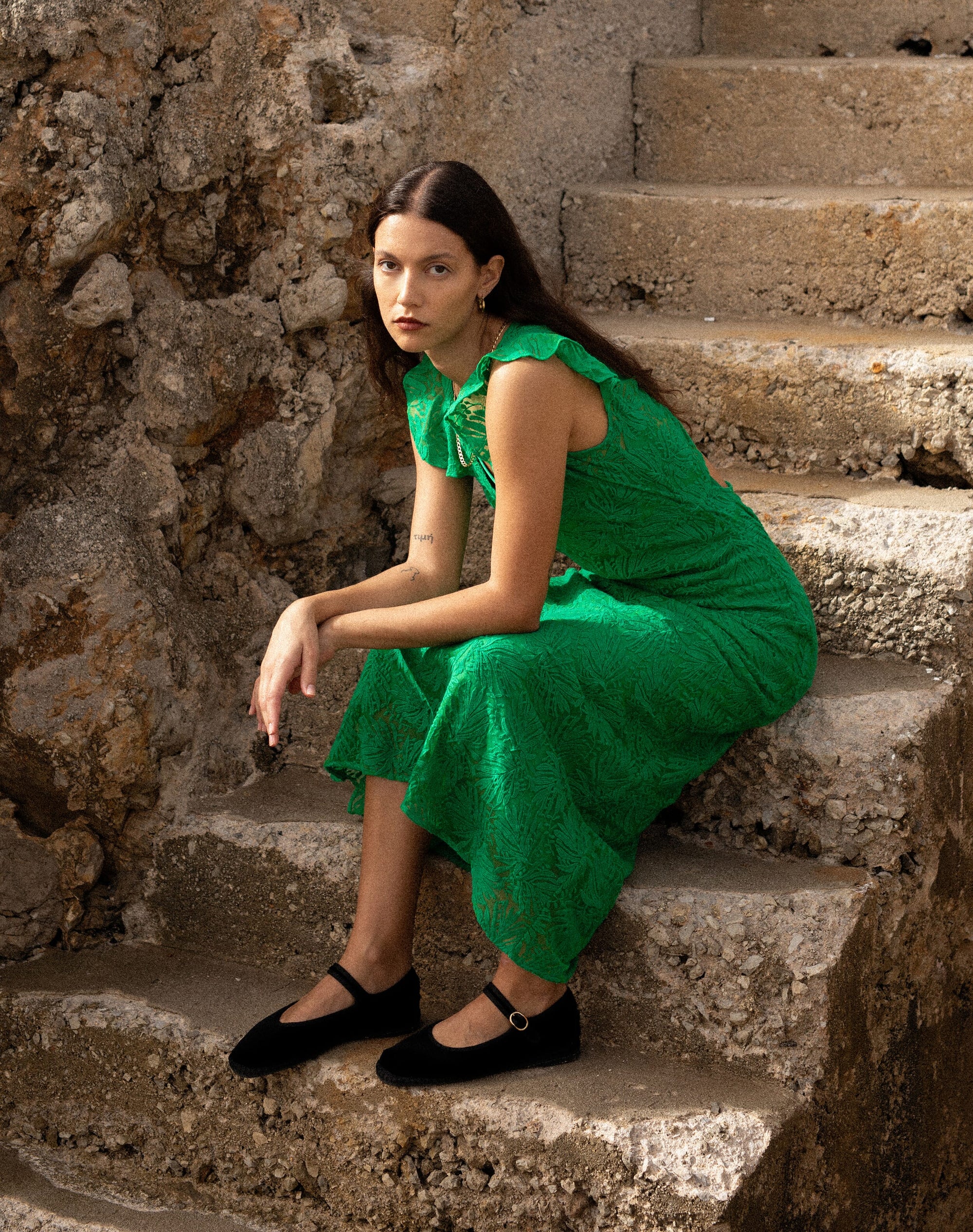 The Embroidered Tulle Dress