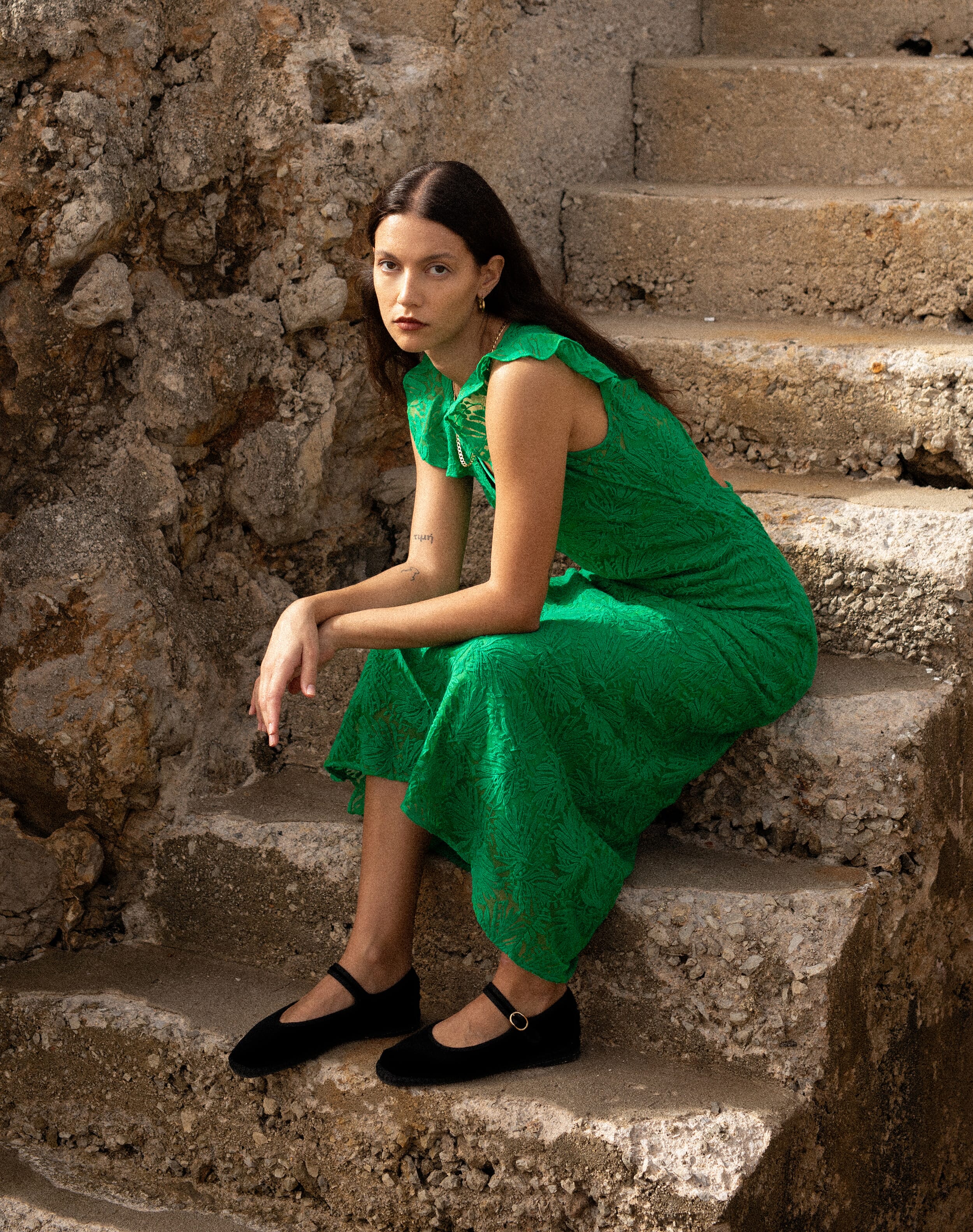 The Embroidered Tulle Dress