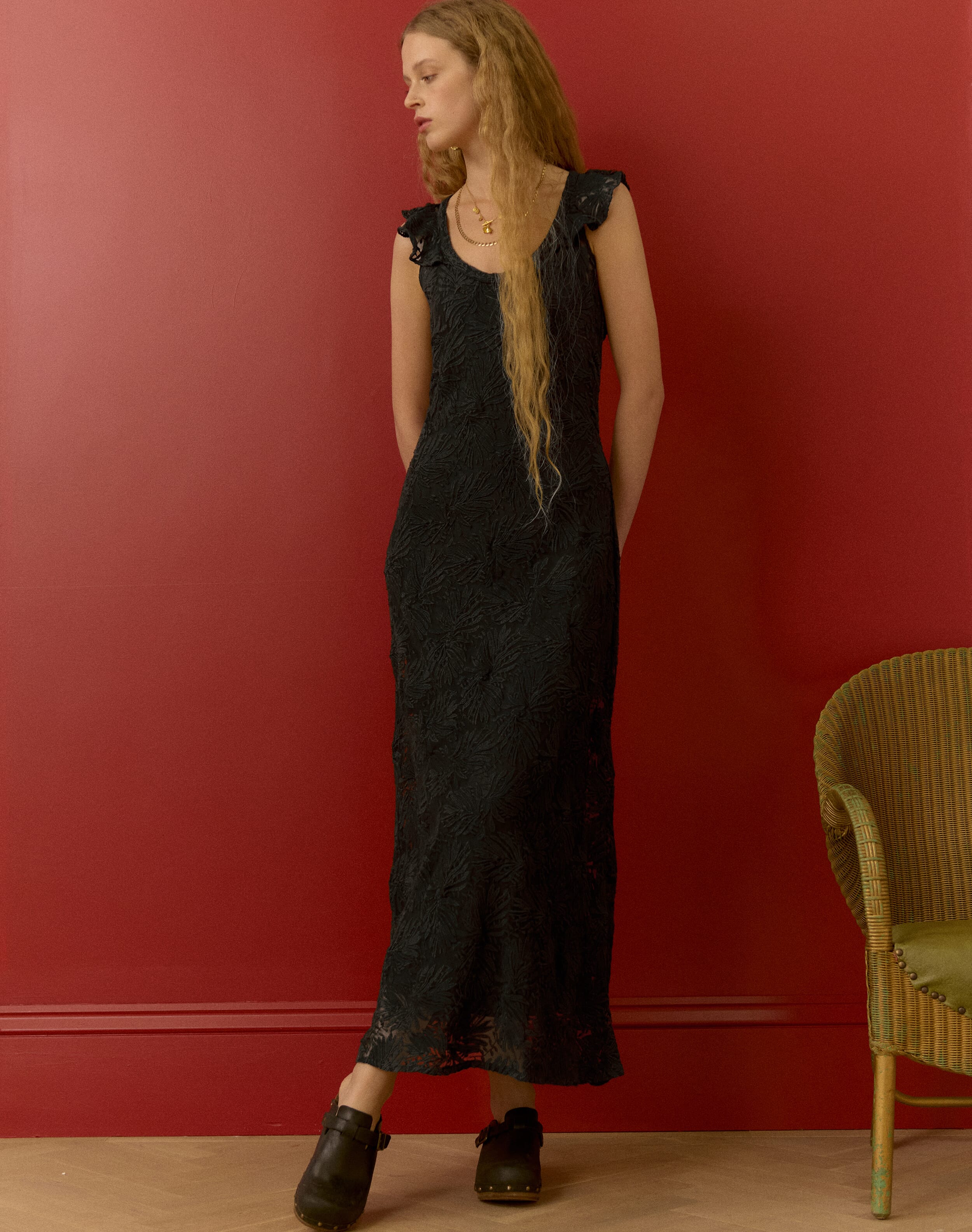 The Embroidered Tulle Dress