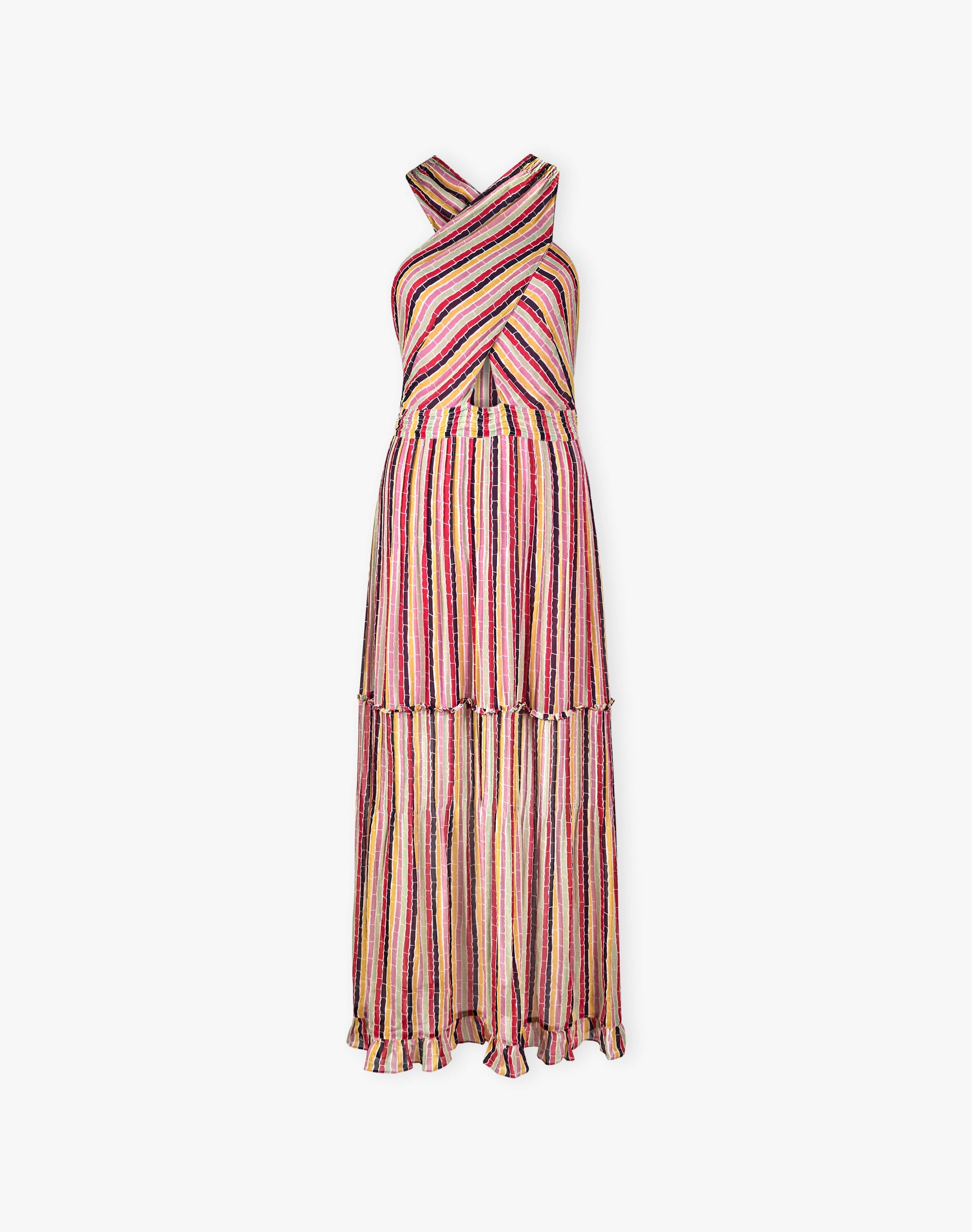 The Broken Stripe Dress