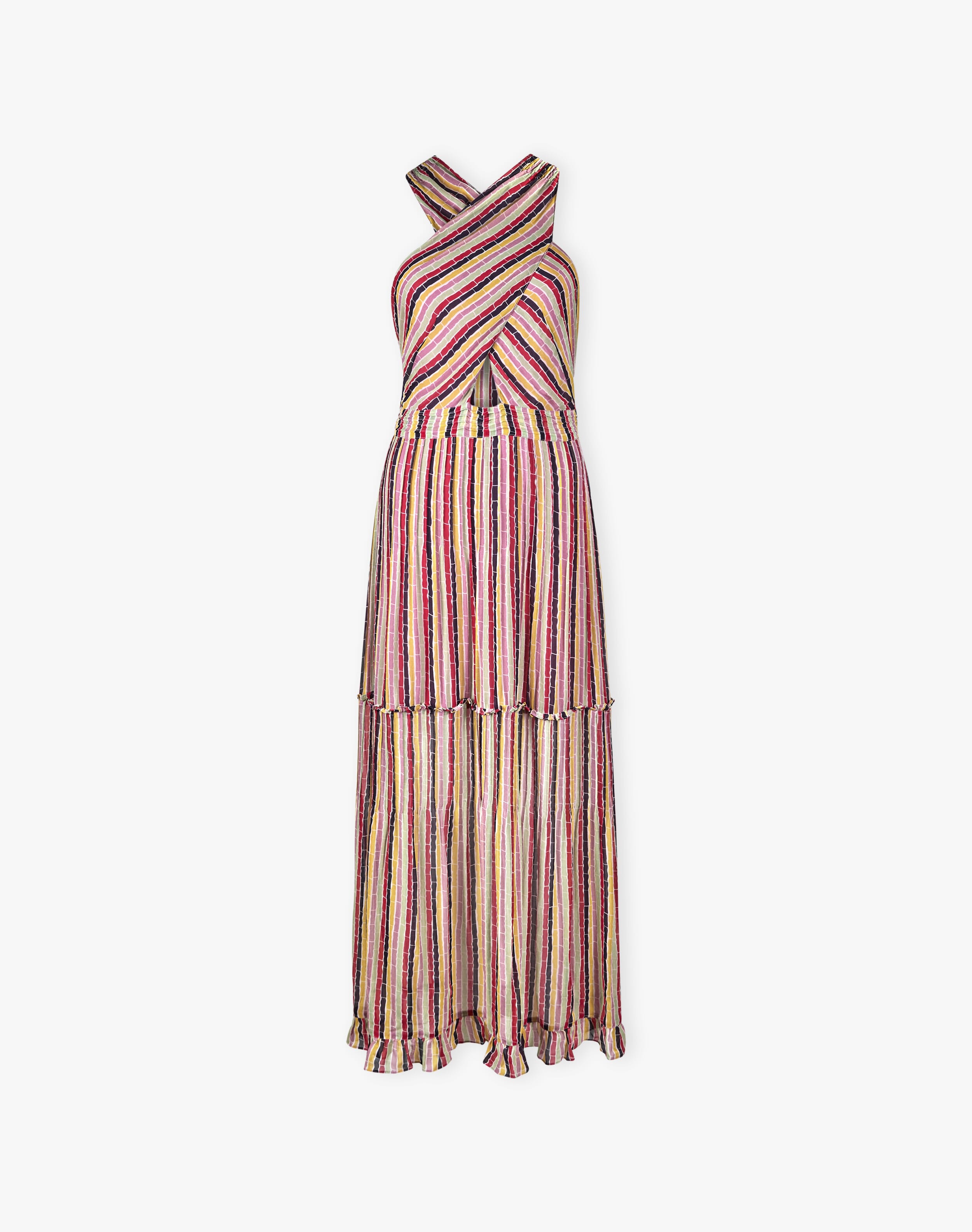 The Broken Stripe Dress
