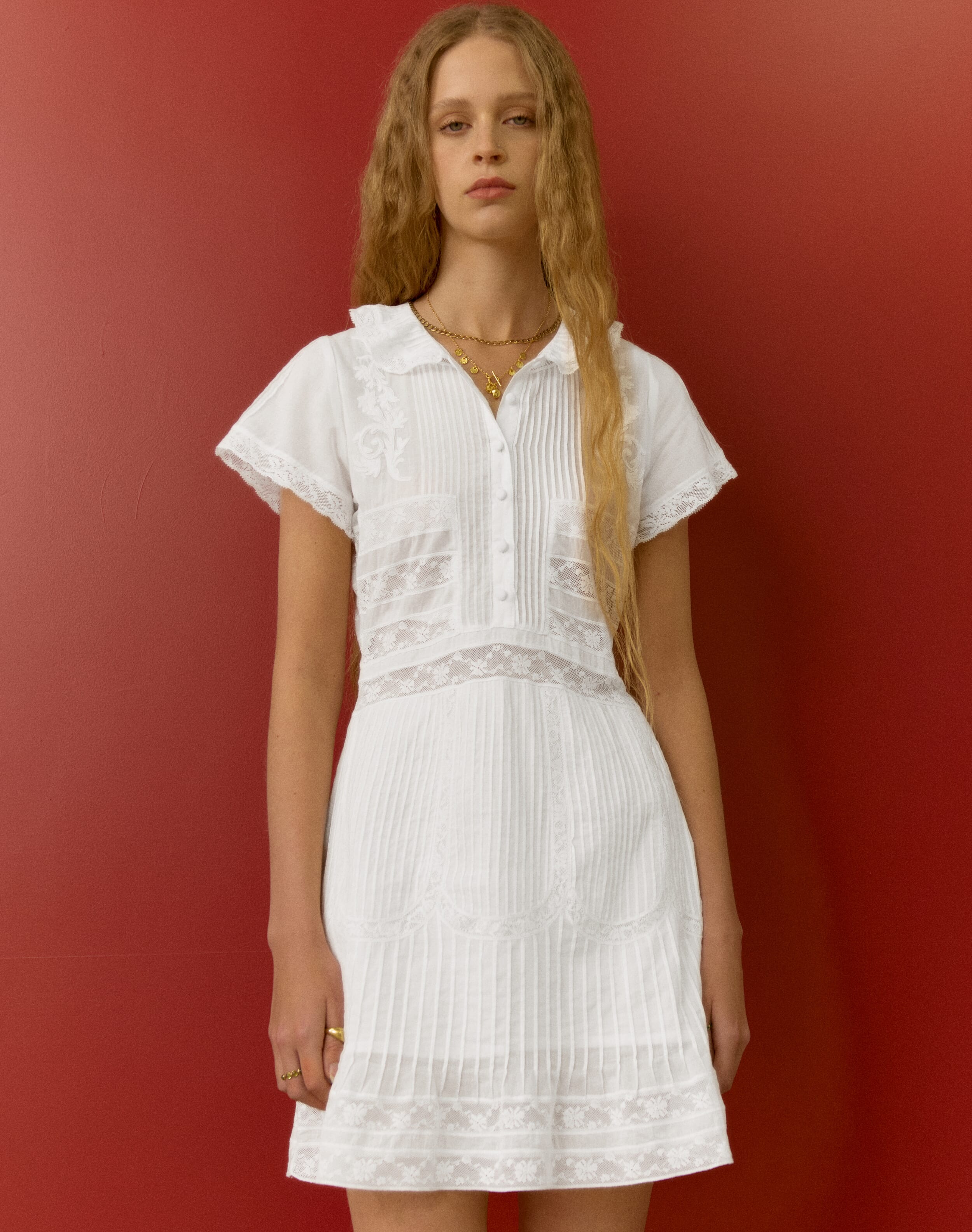 The Organic Cotton Lace Dress