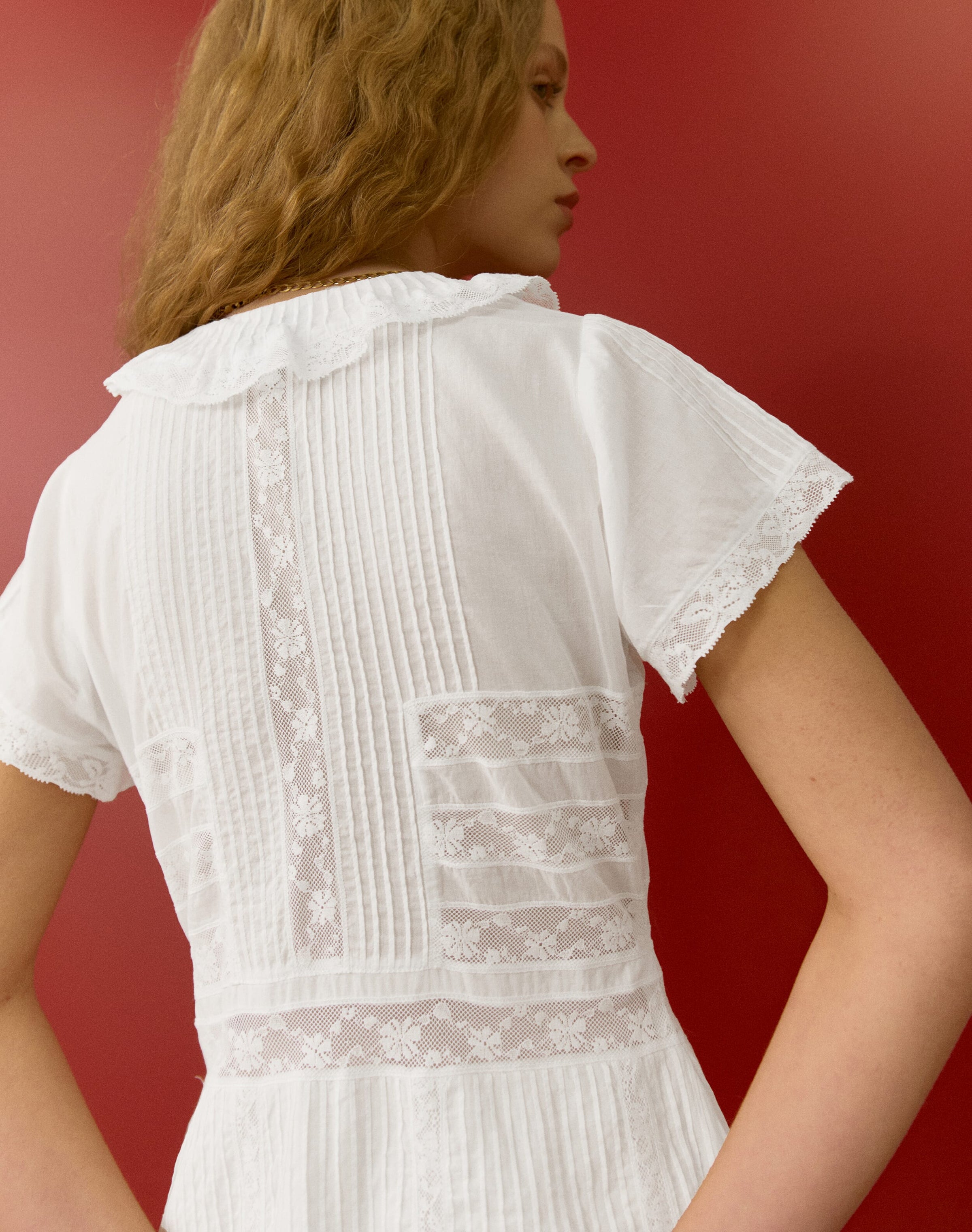 The Organic Cotton Lace Dress