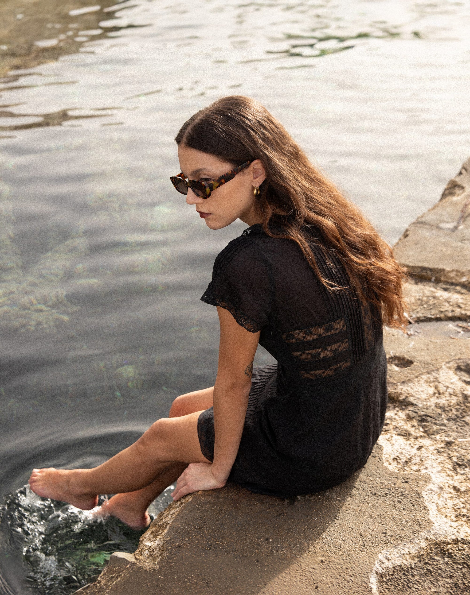 The Organic Cotton Lace Dress