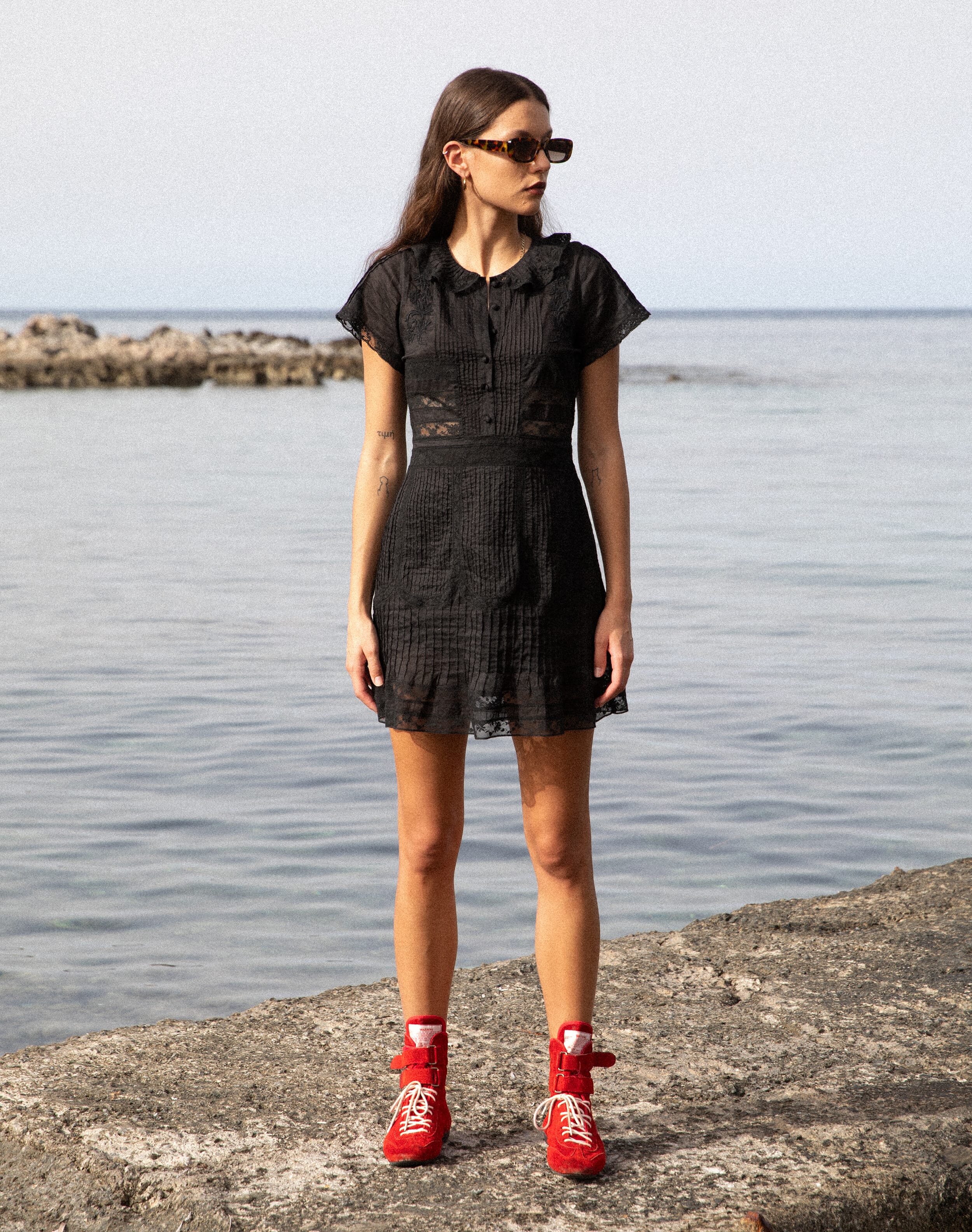 The Organic Cotton Lace Dress