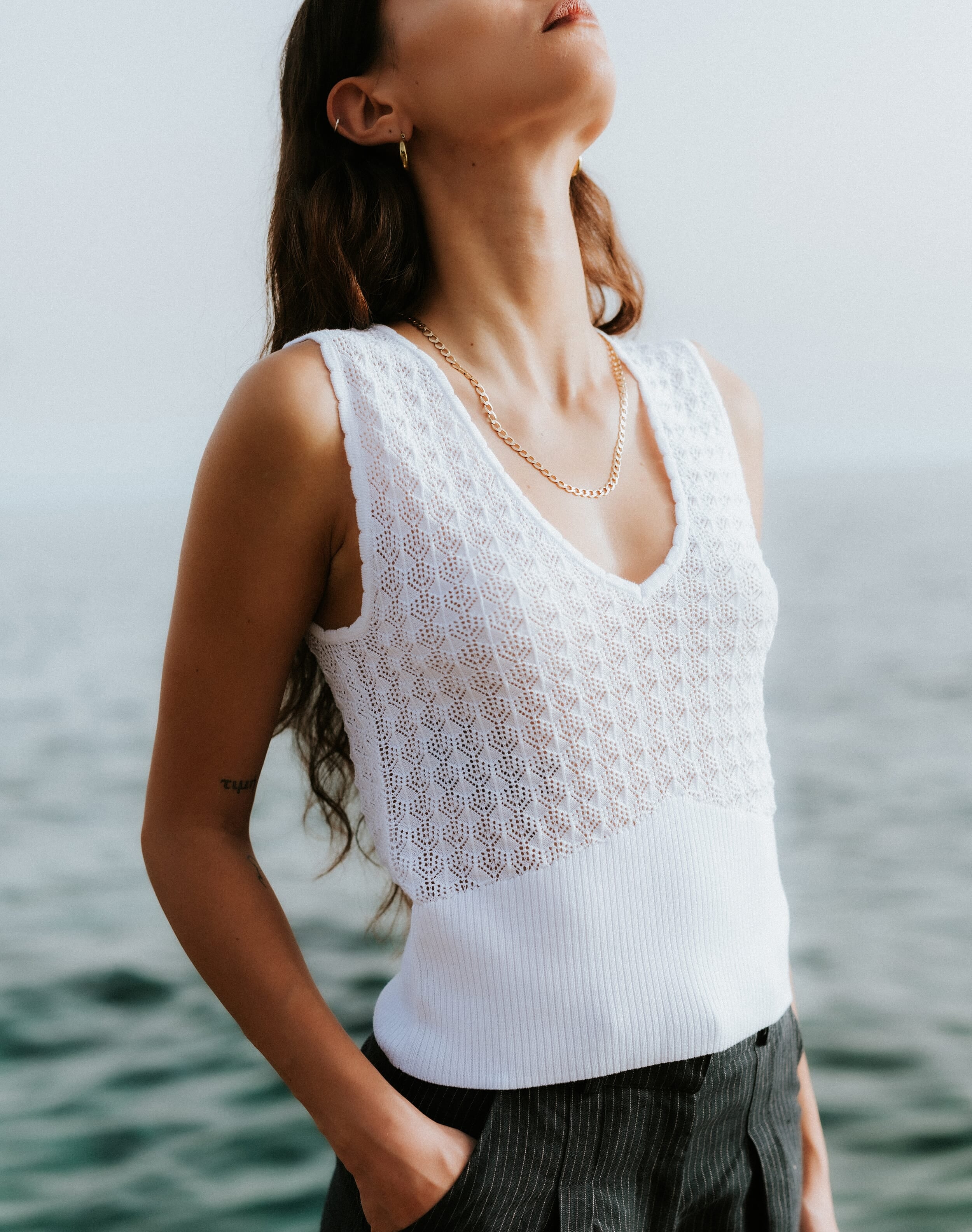 The Cotton Lace Cami