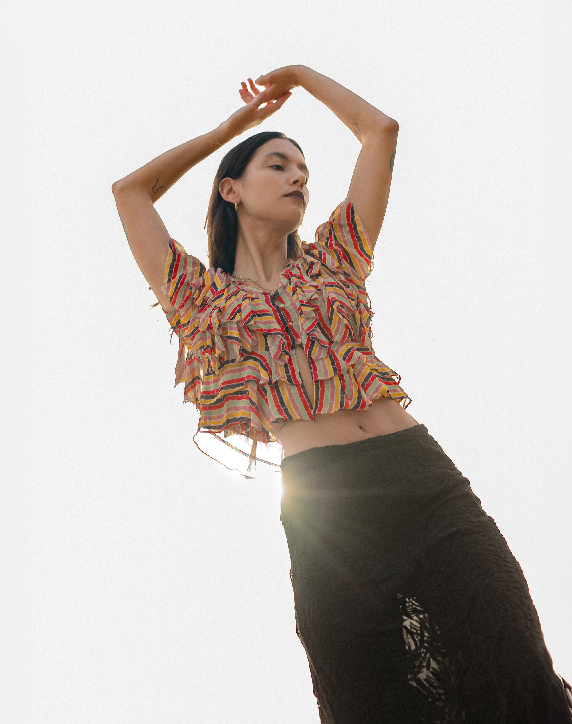 The Embroidered Tulle Skirt
