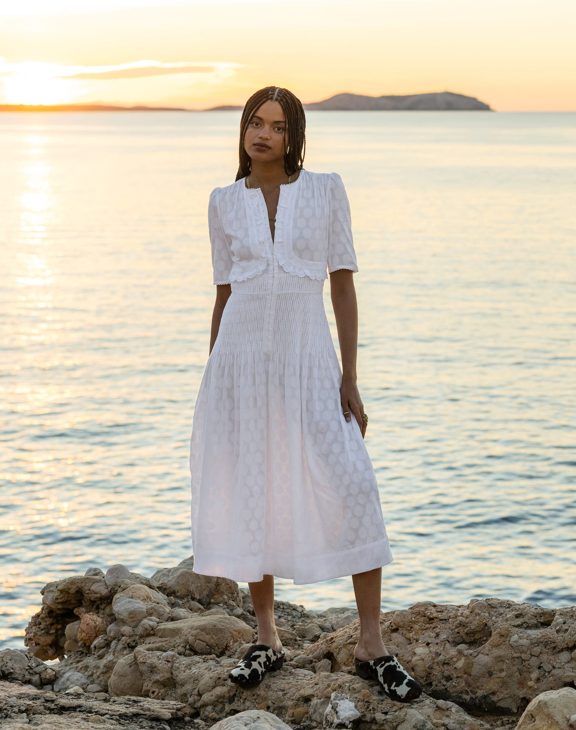 The Cotton Spot Dress