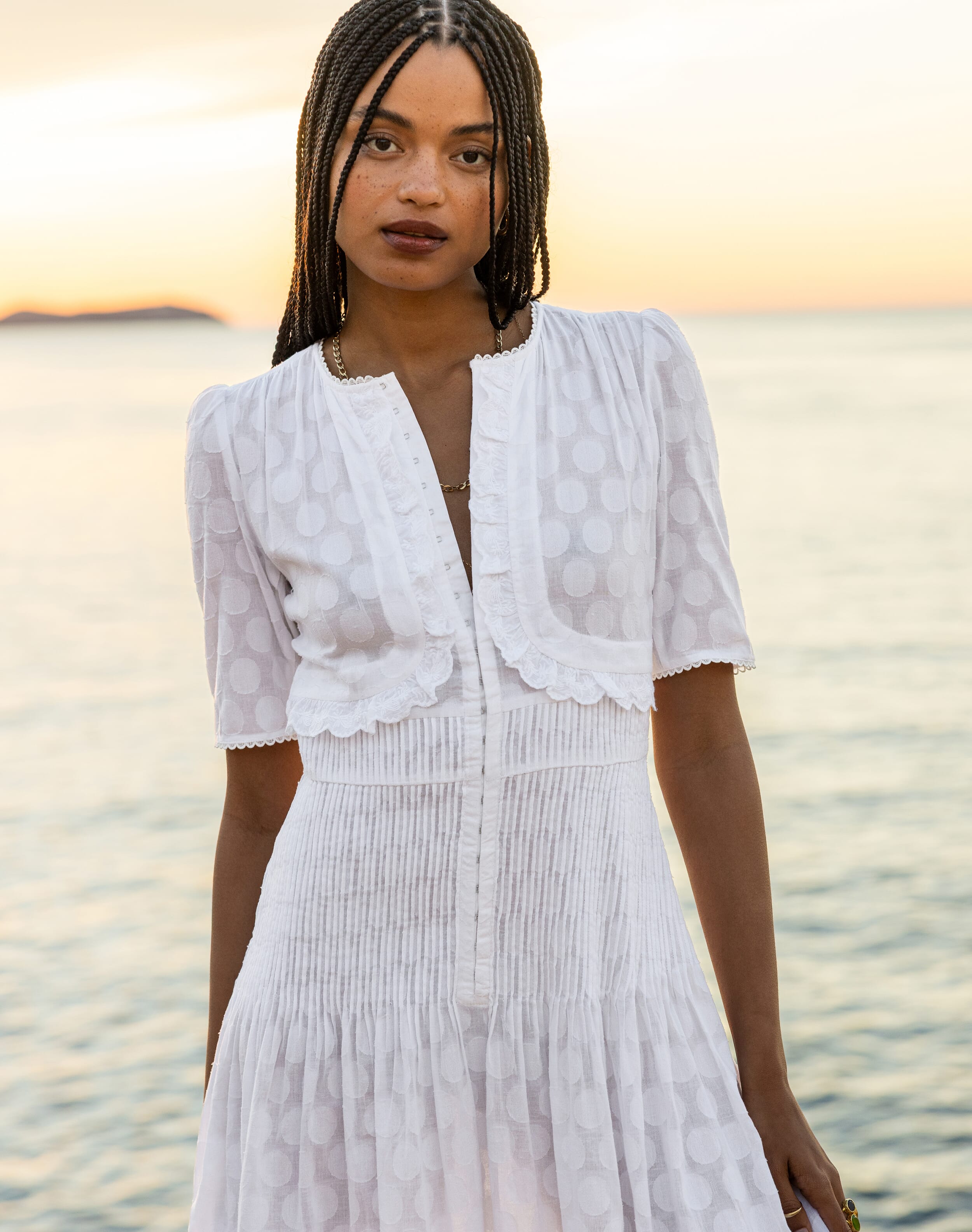 The Cotton Spot Dress