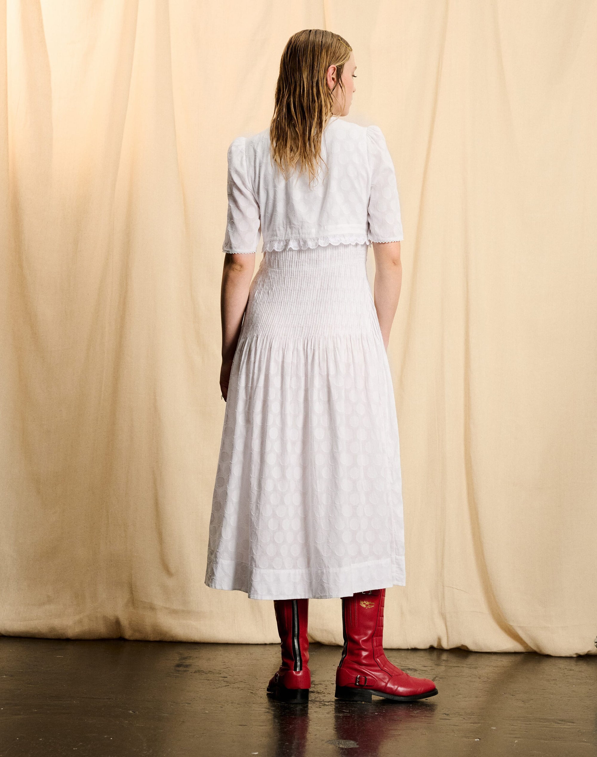 The Cotton Spot Dress