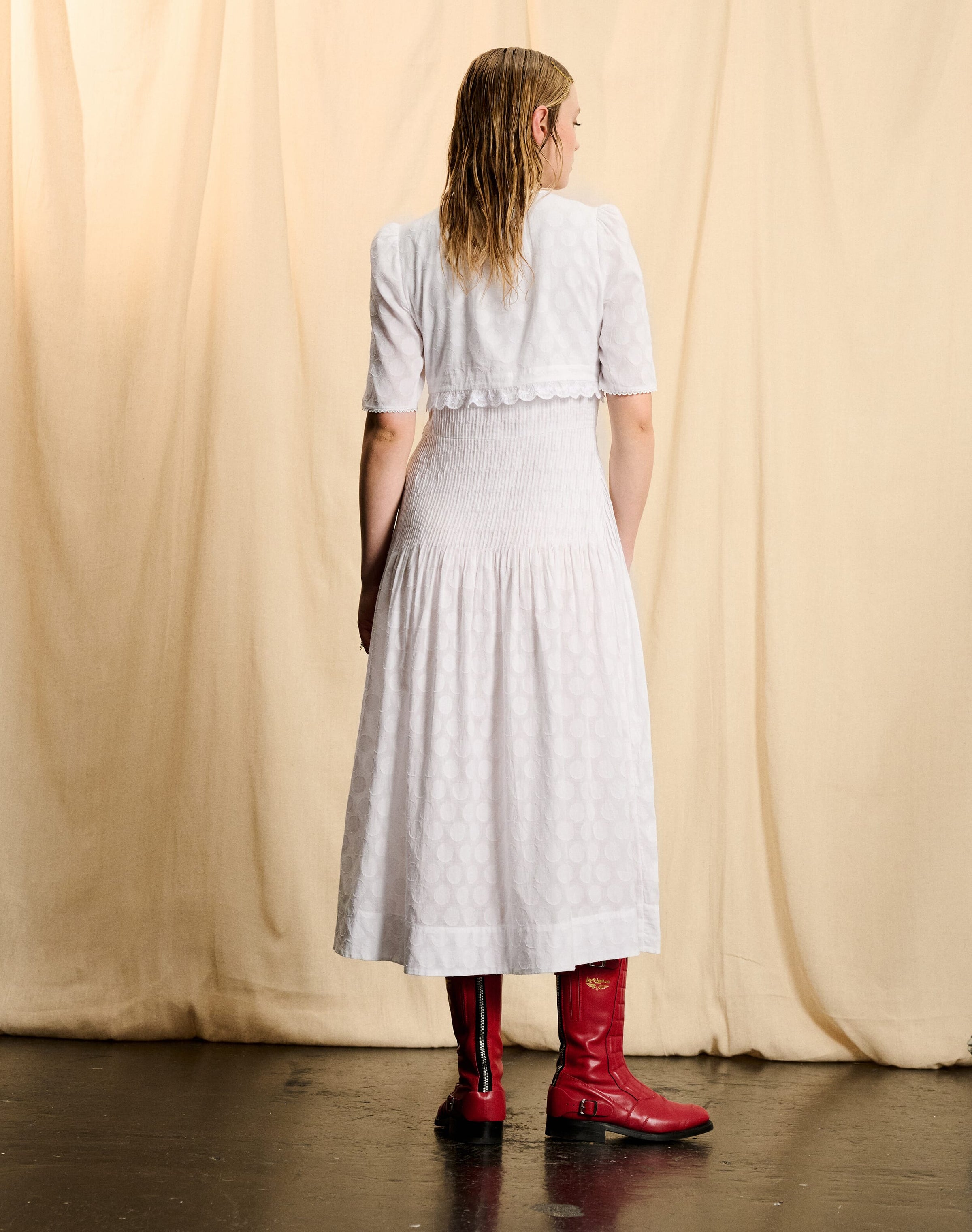 The Cotton Spot Dress