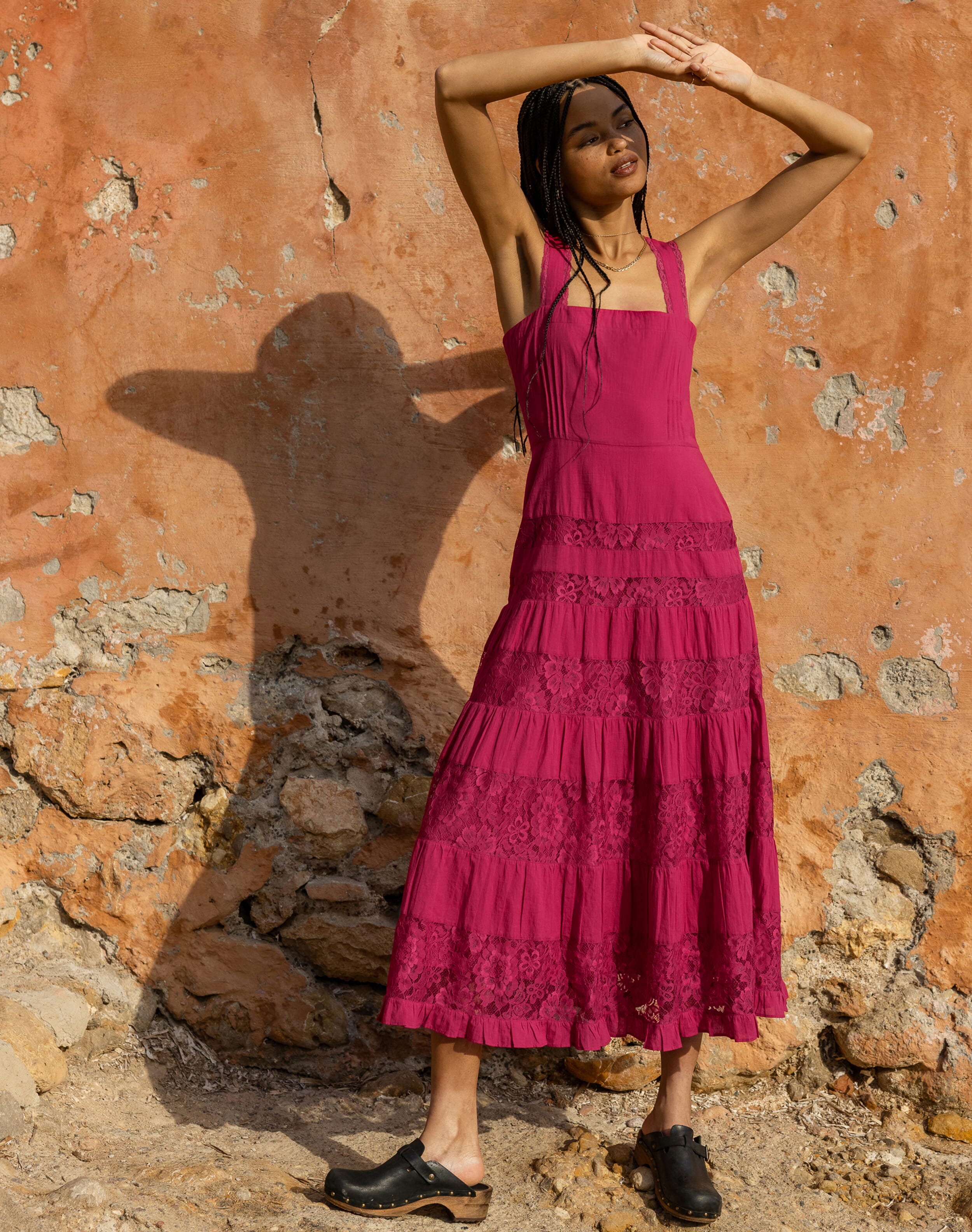 The Organic Cotton & Lace Dress