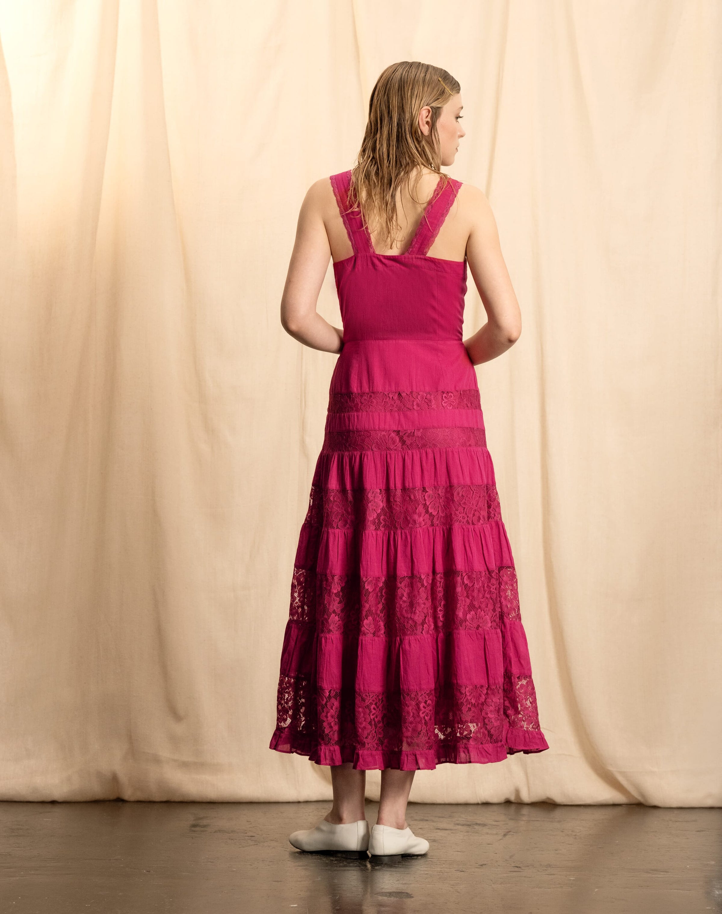 The Organic Cotton & Lace Dress