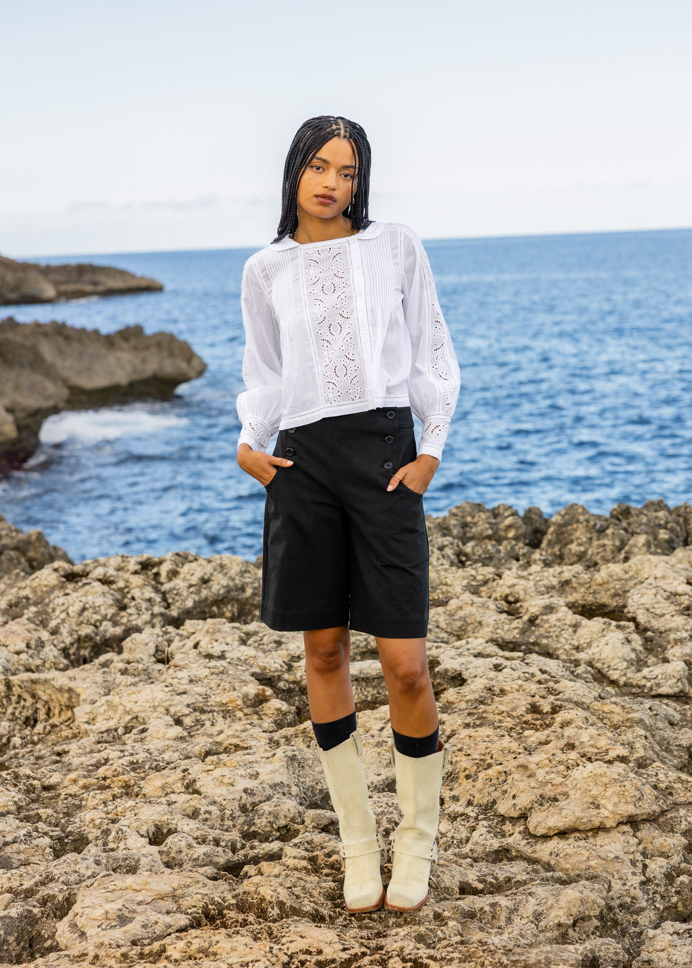 The Broderie Anglaise Blouse