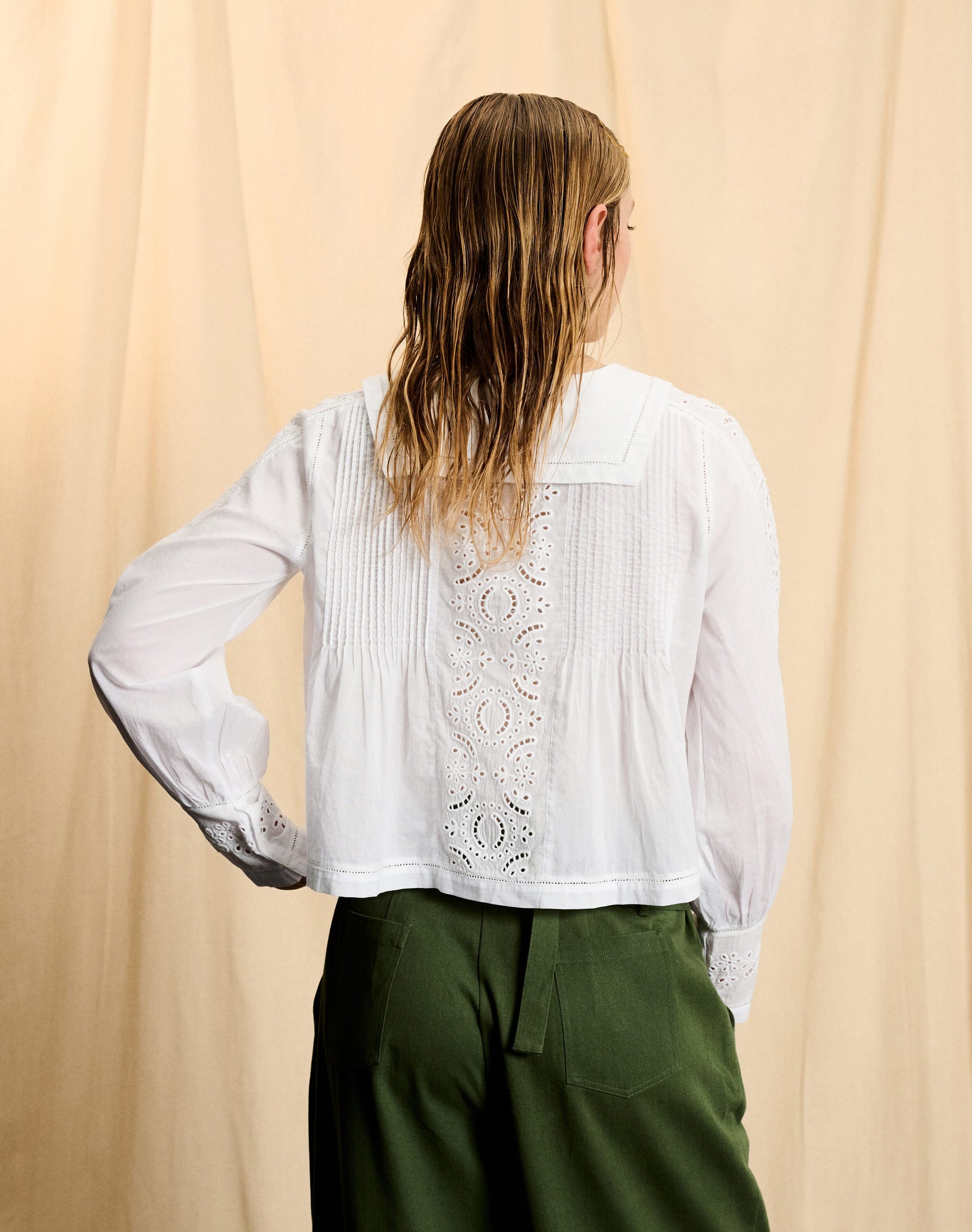 The Broderie Anglaise Blouse