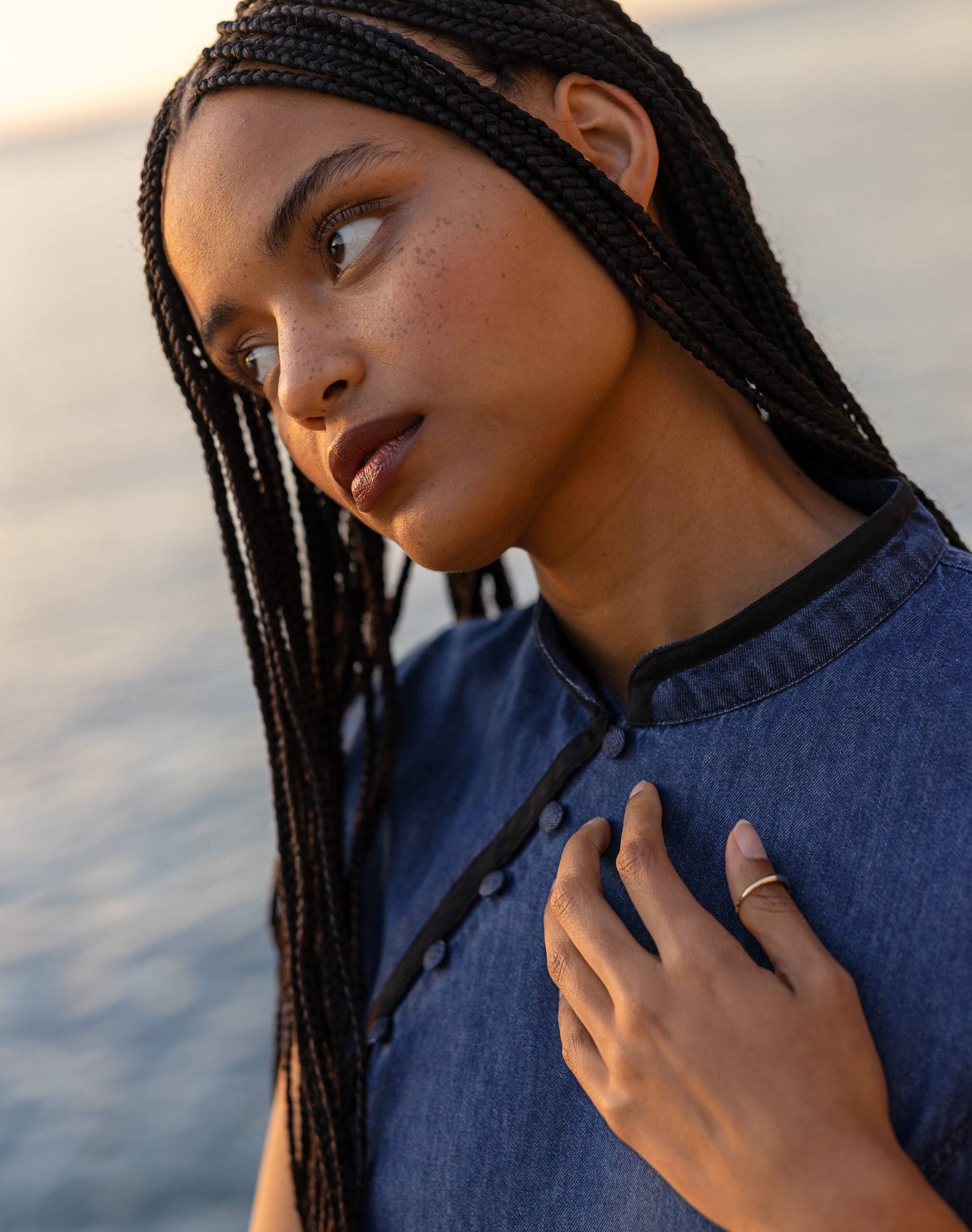 The Denim Parachute Dress
