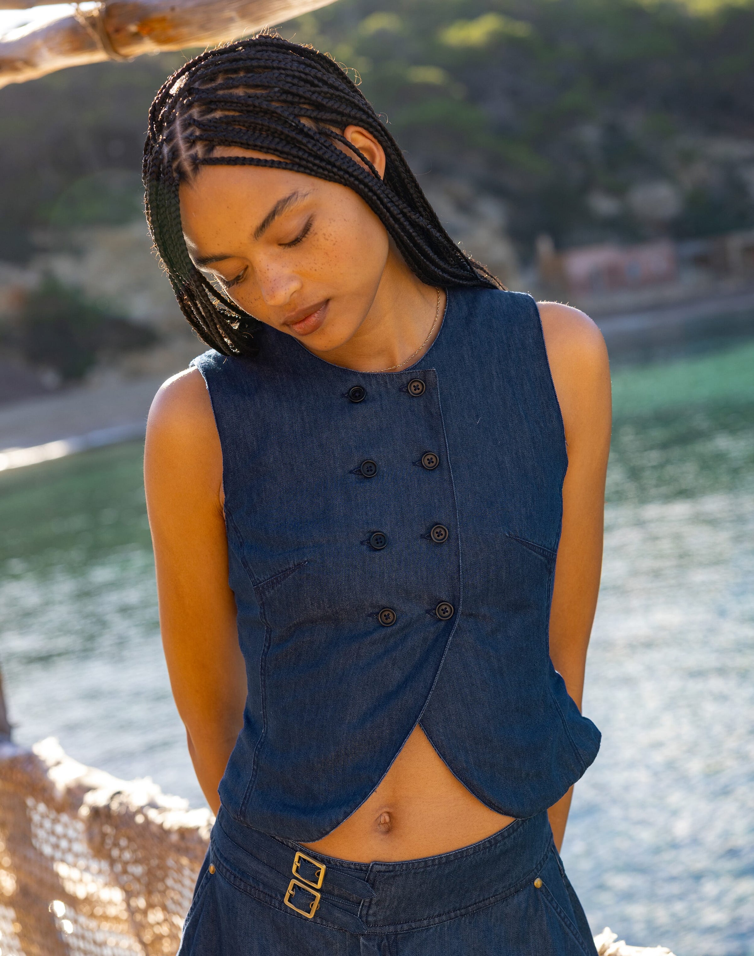 The Denim Waistcoat
