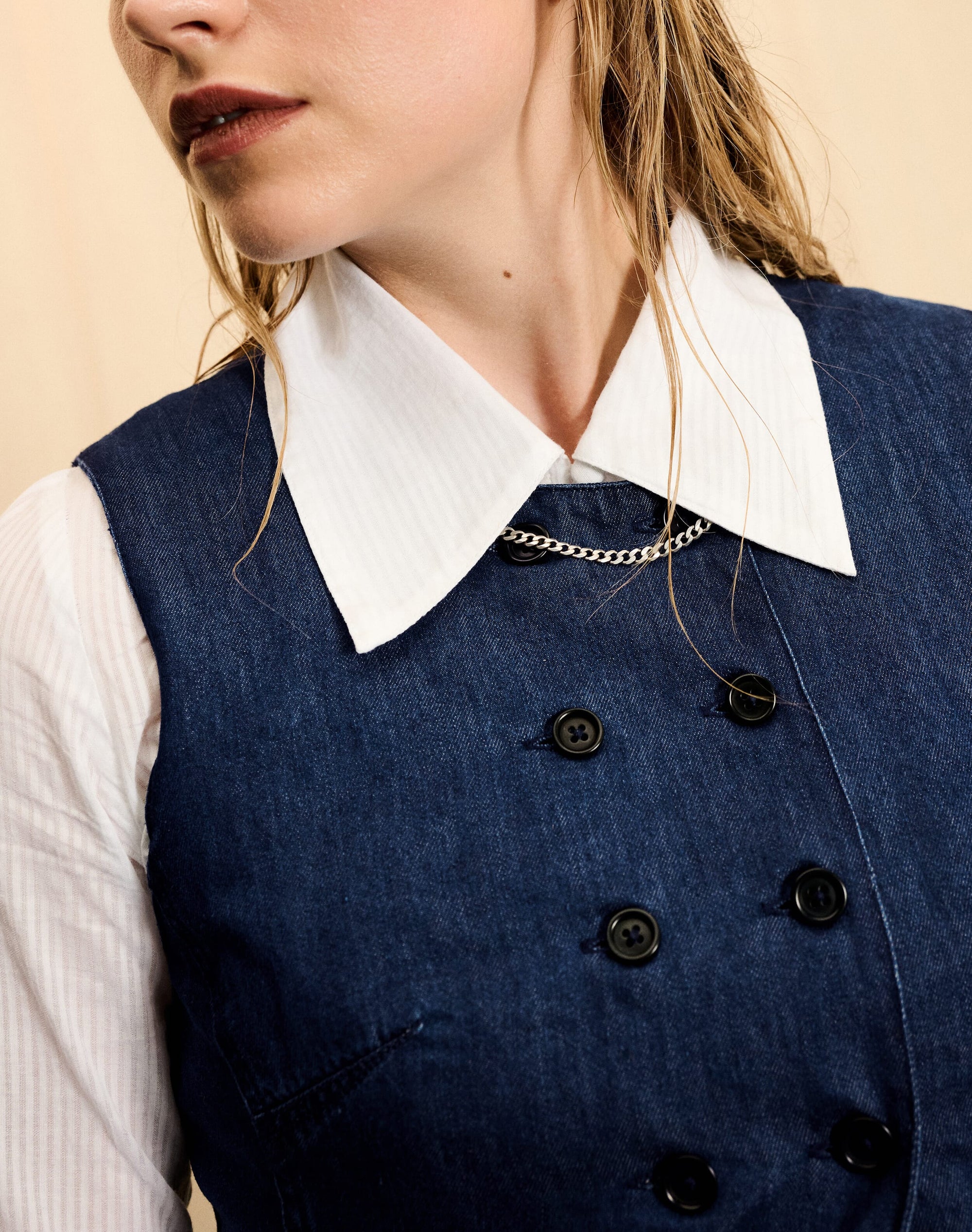 The Denim Waistcoat