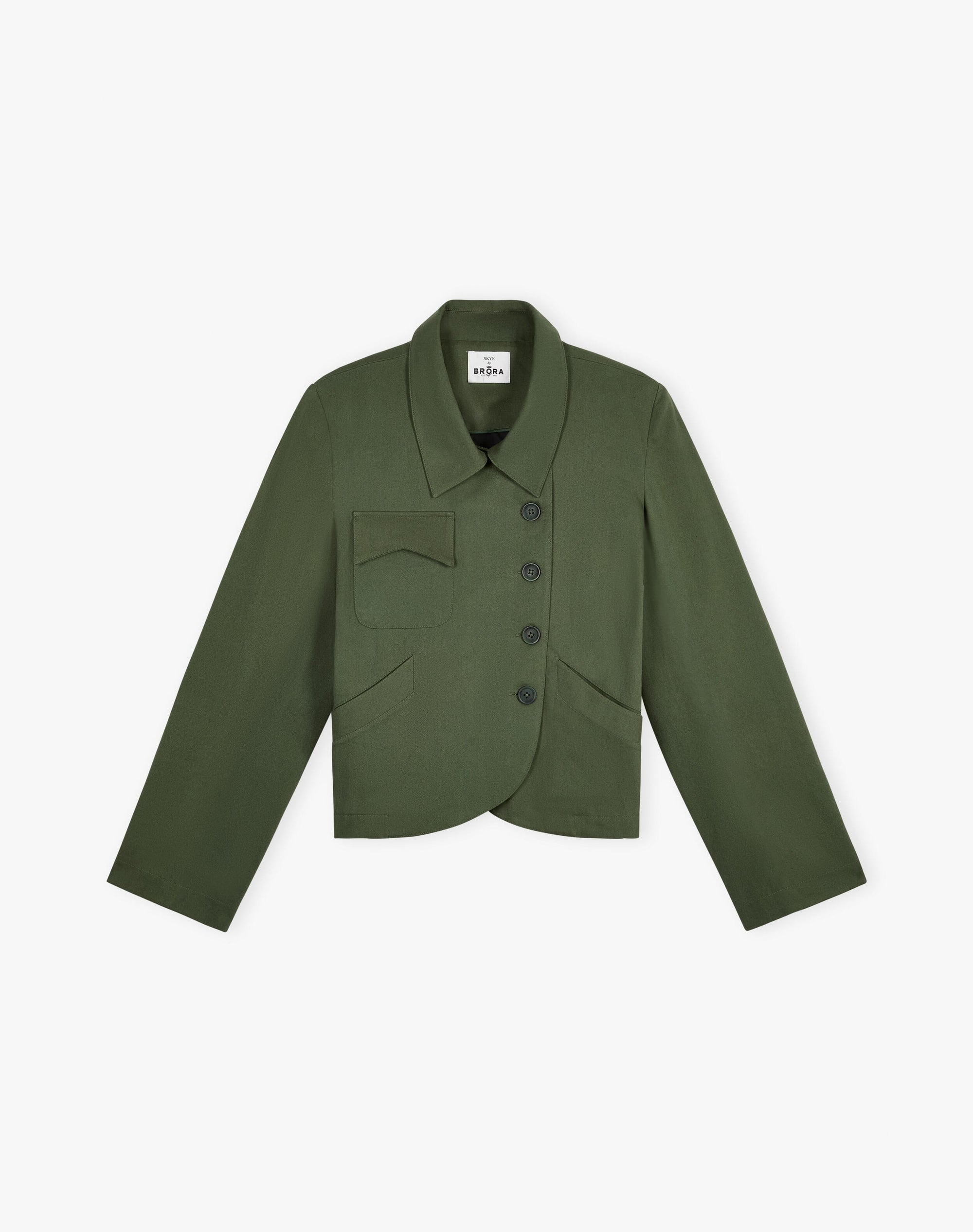 The Asymmetric Cotton Jacket