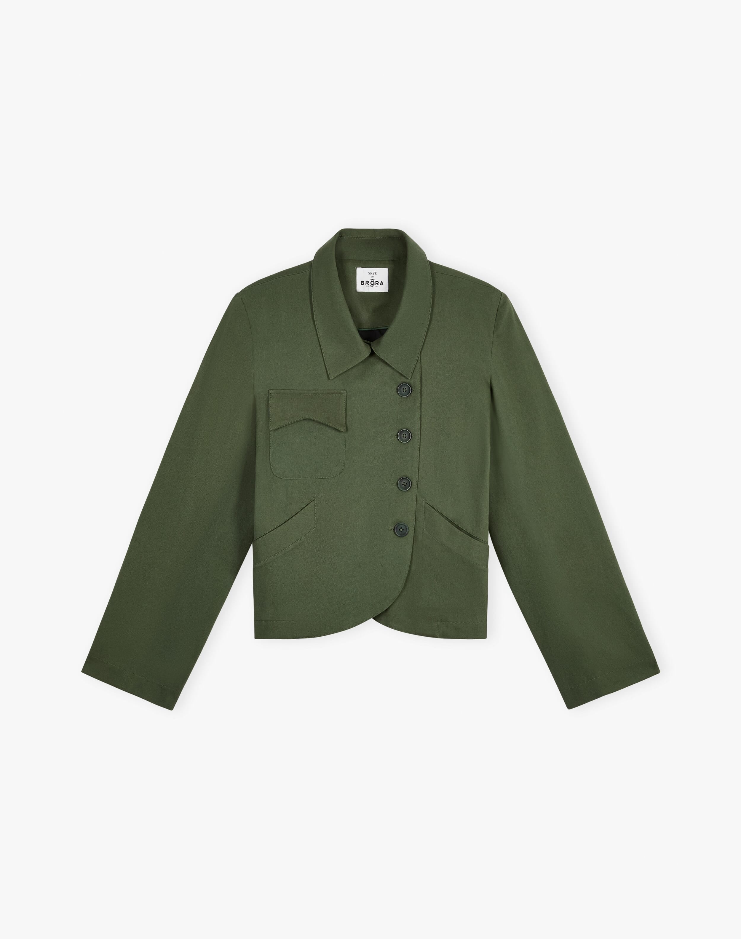 The Asymmetric Cotton Jacket