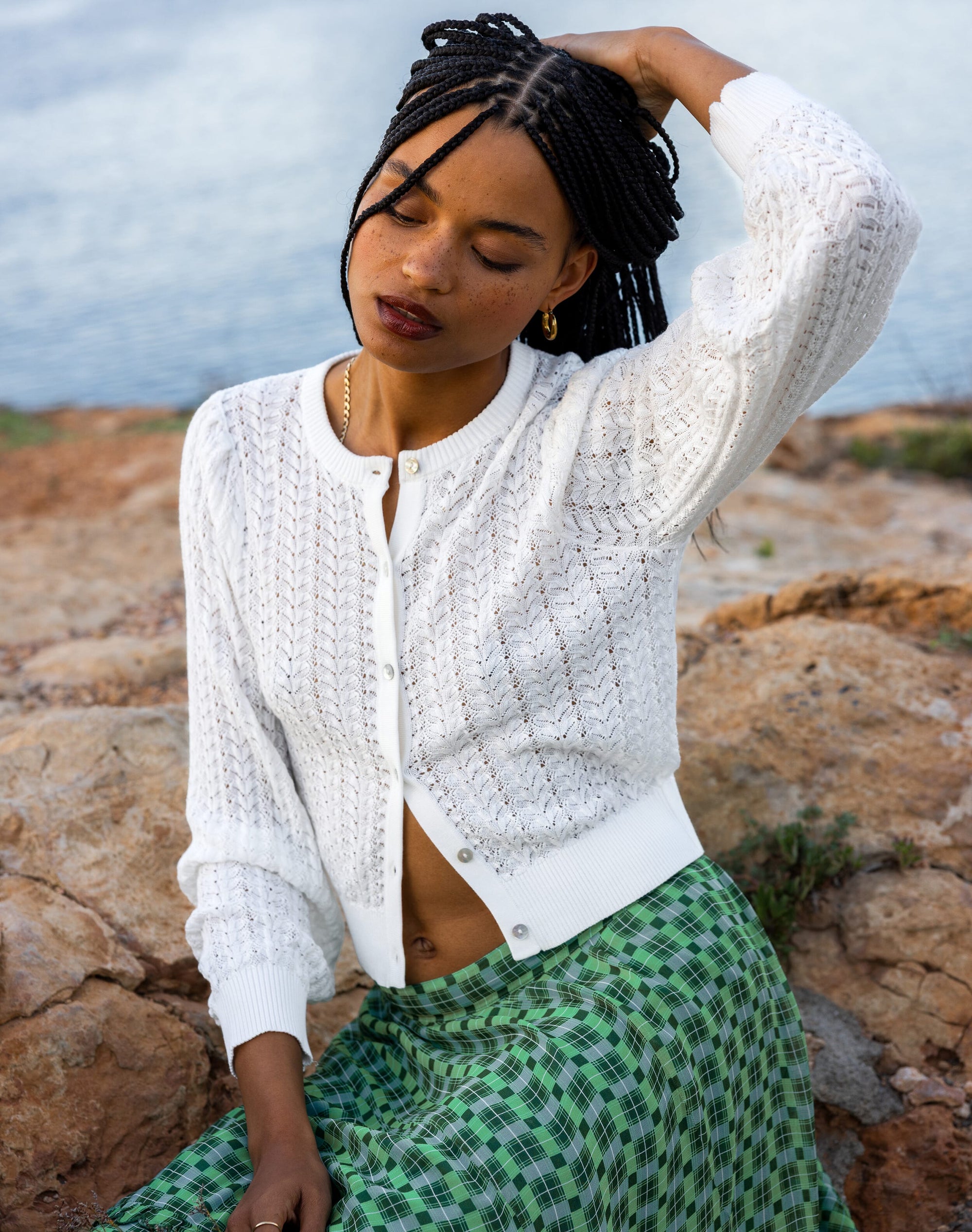 The Lace Knit Cardigan