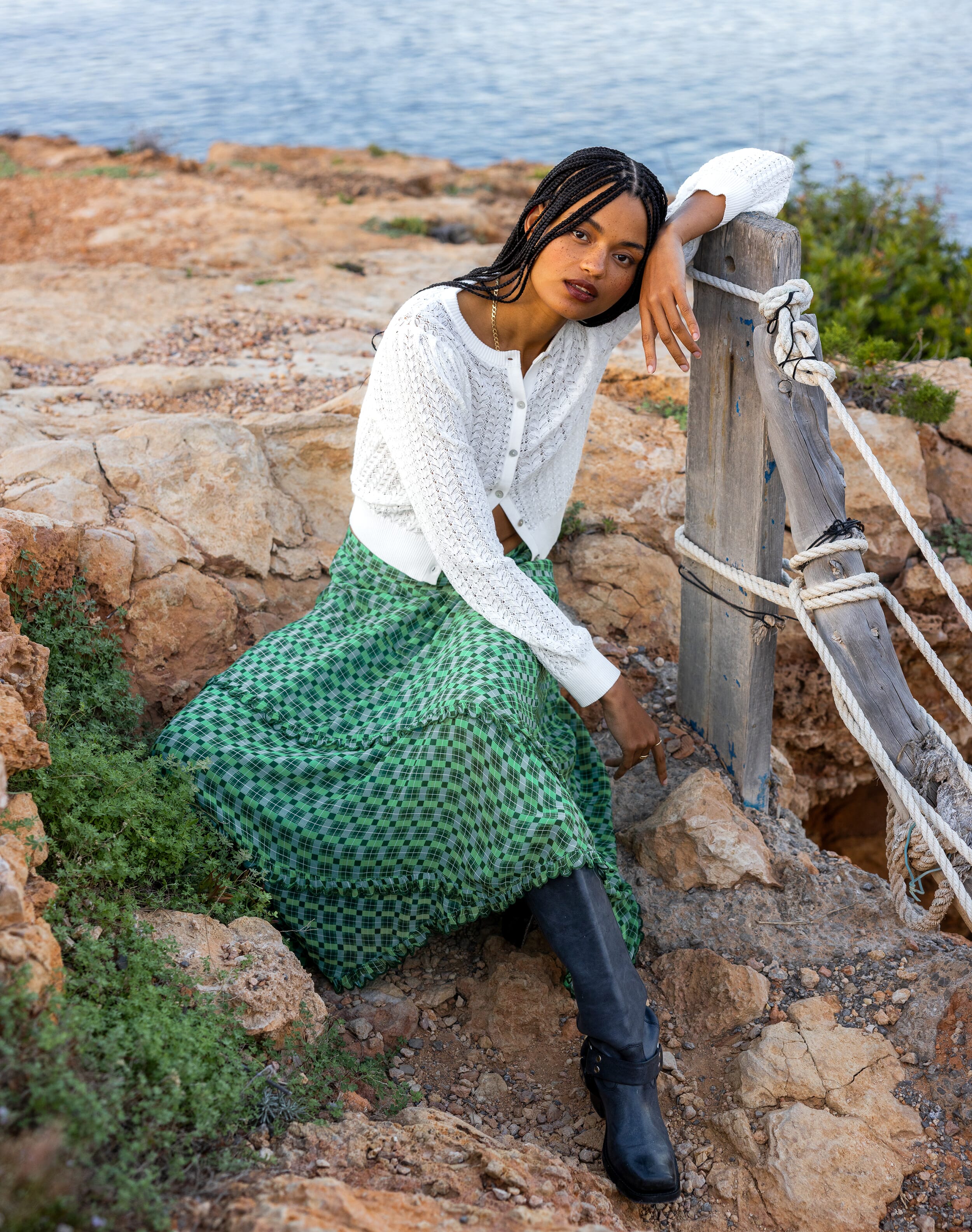 The Lace Knit Cardigan